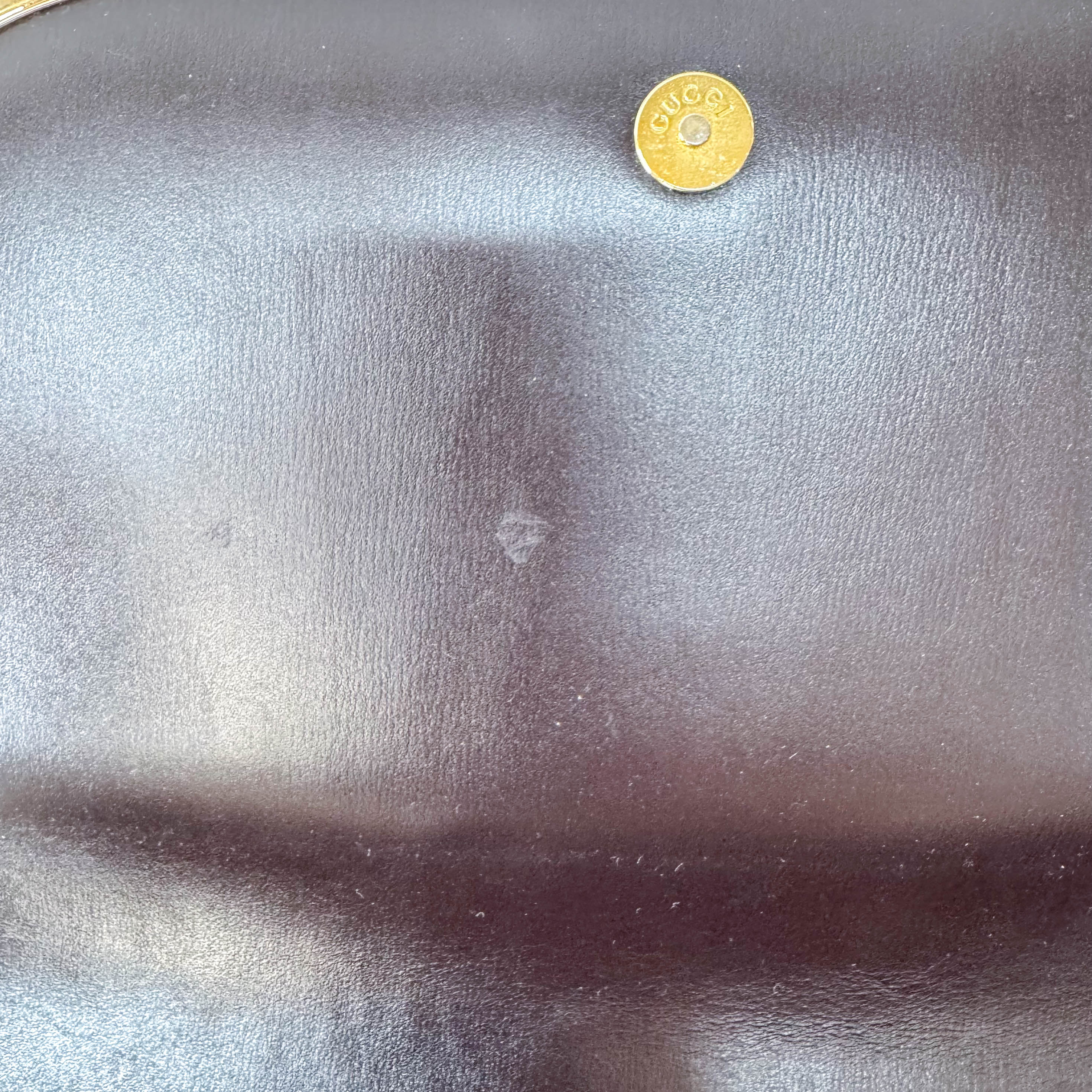 Black Pony Hair with Gold Frame Flap Bag