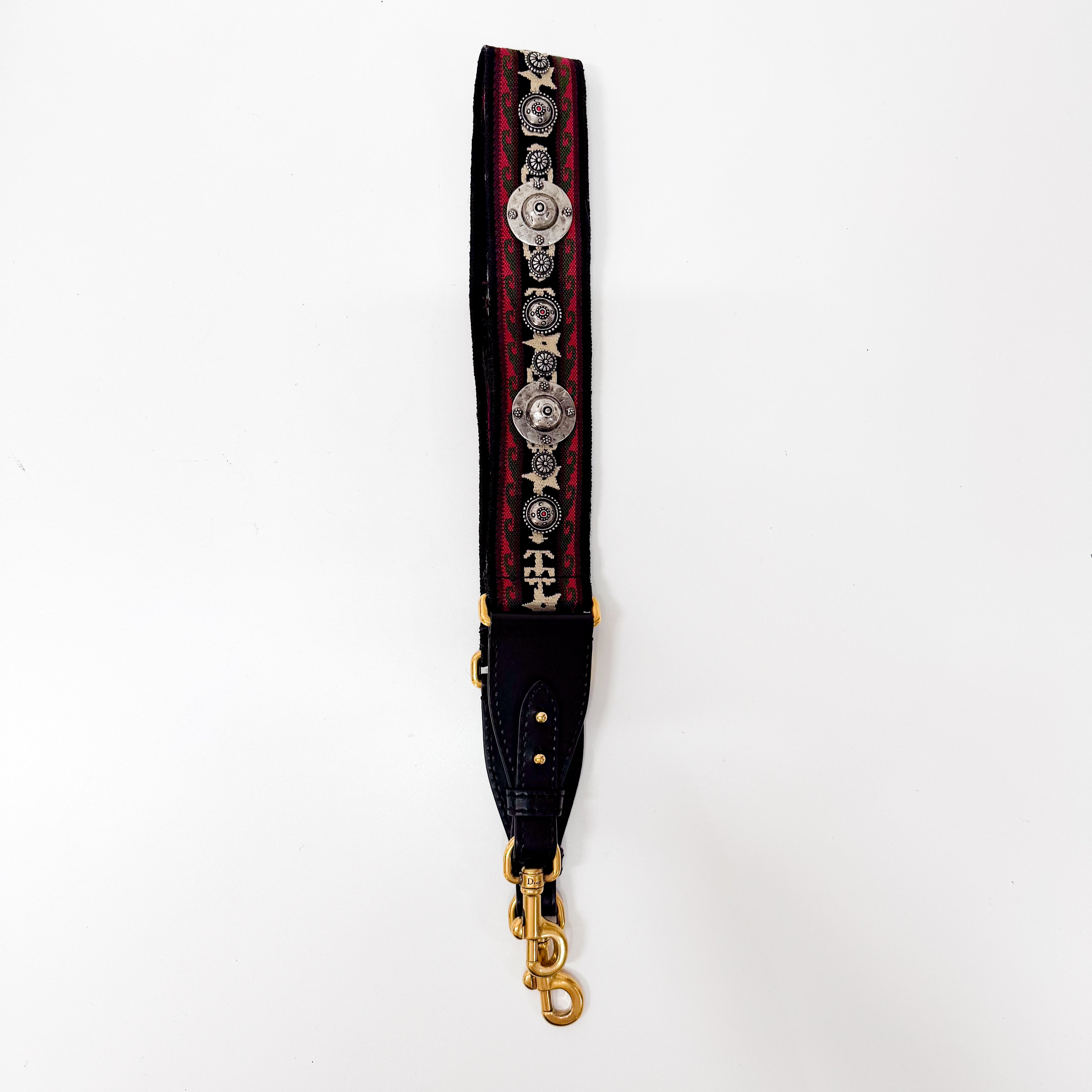 Saddle Black Matte Leather Bag