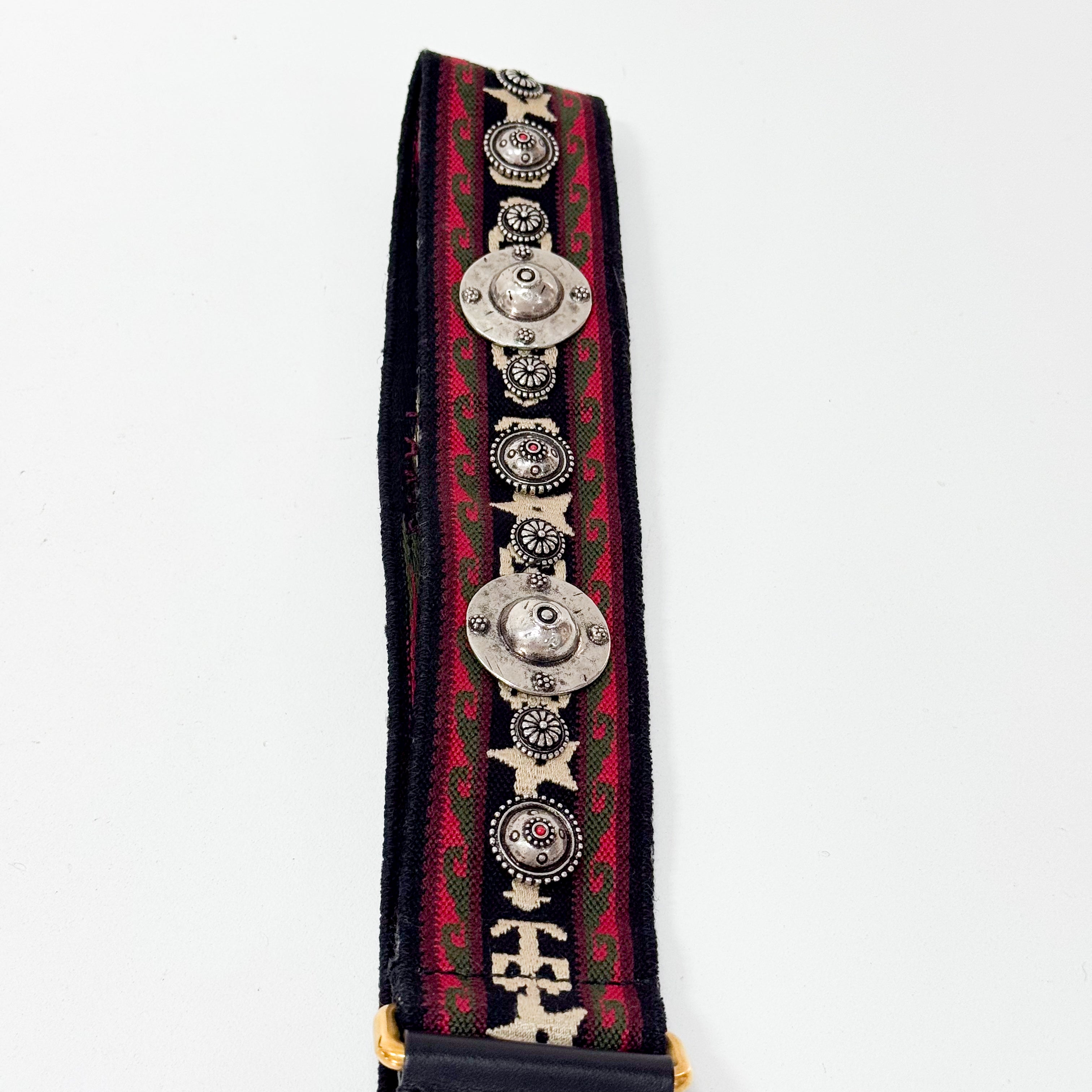 Saddle Black Matte Leather Bag