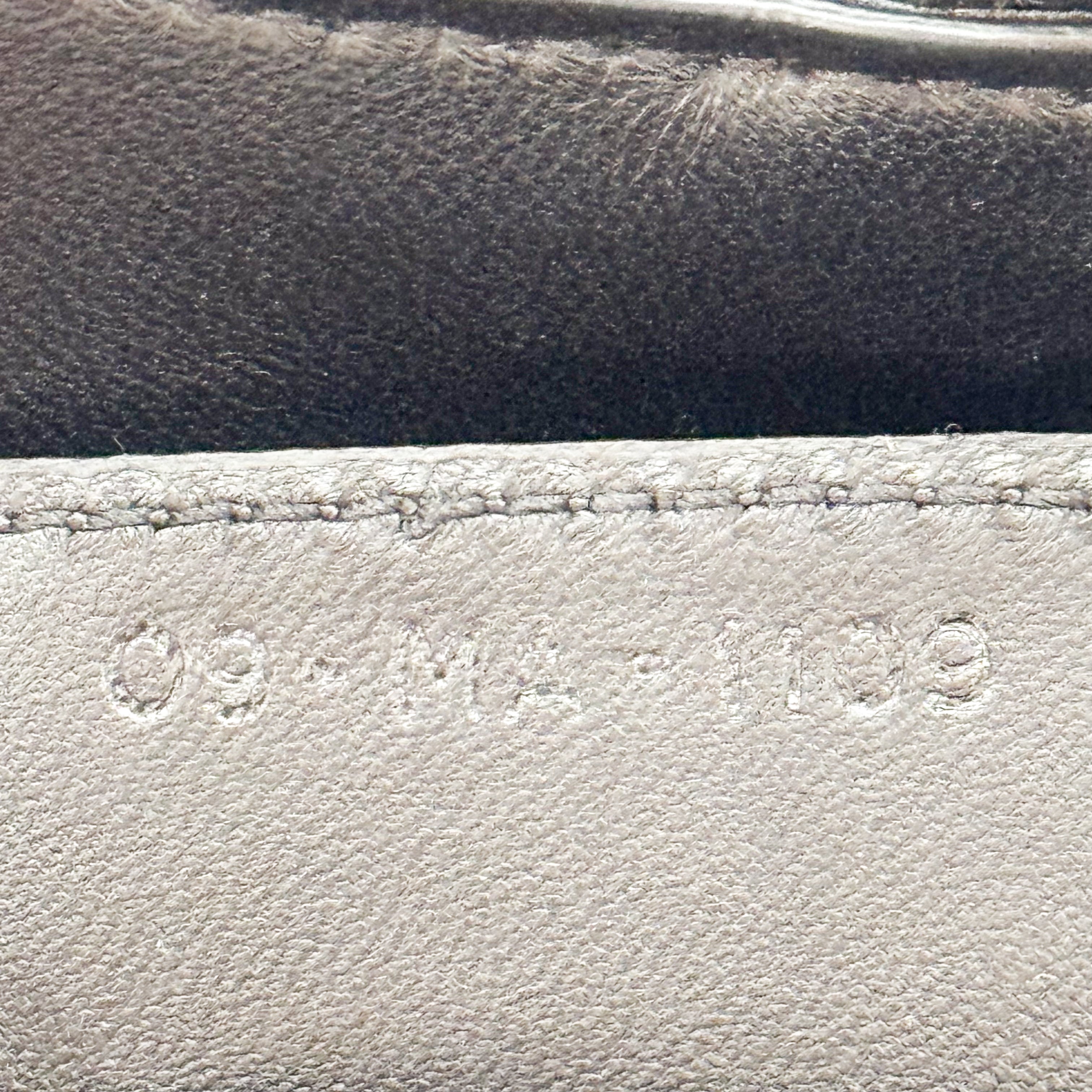 Saddle Black Matte Leather Bag