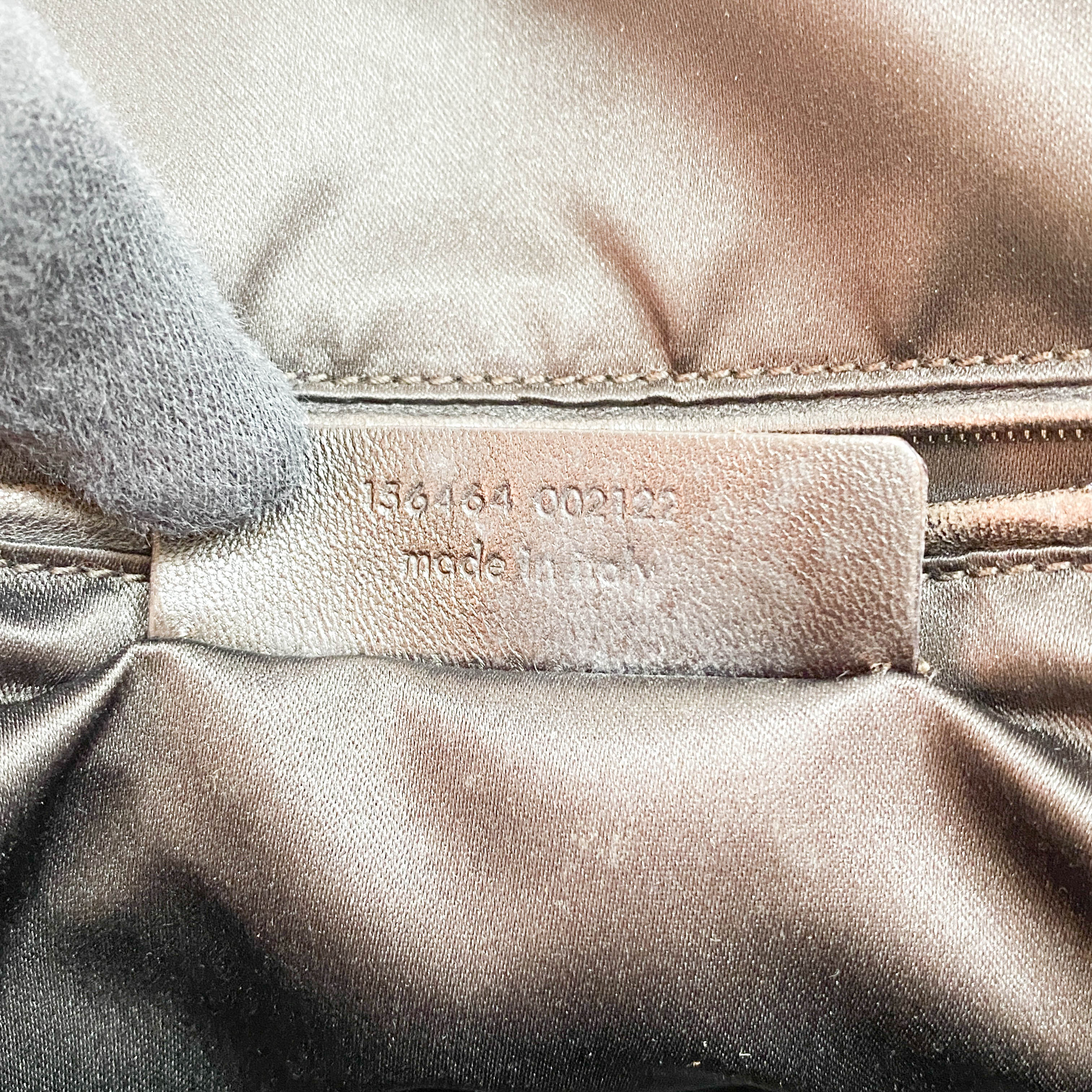 Muse Purple Croc Embossed Leather Shoulder Bag