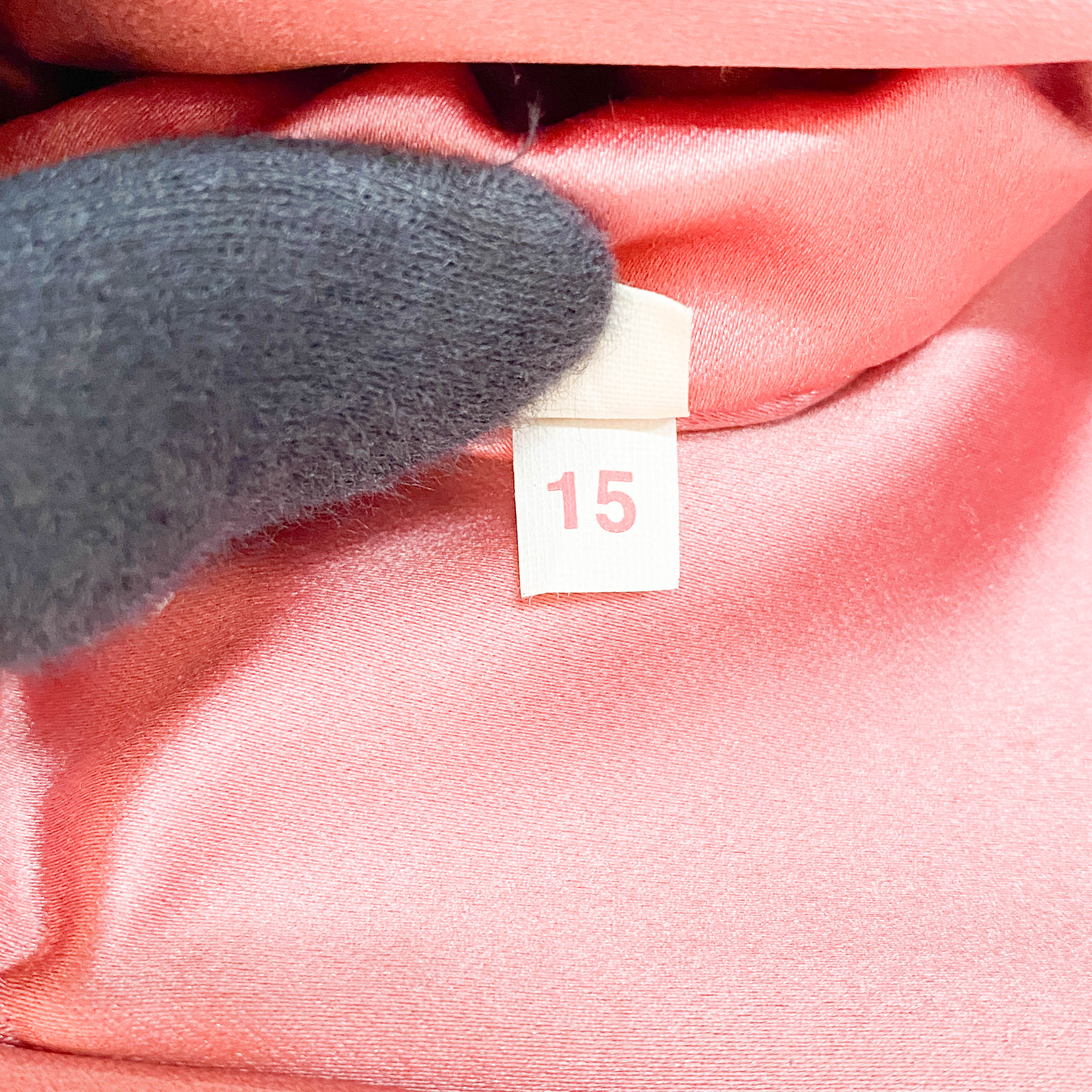 Pink Satin Shoulder Bag