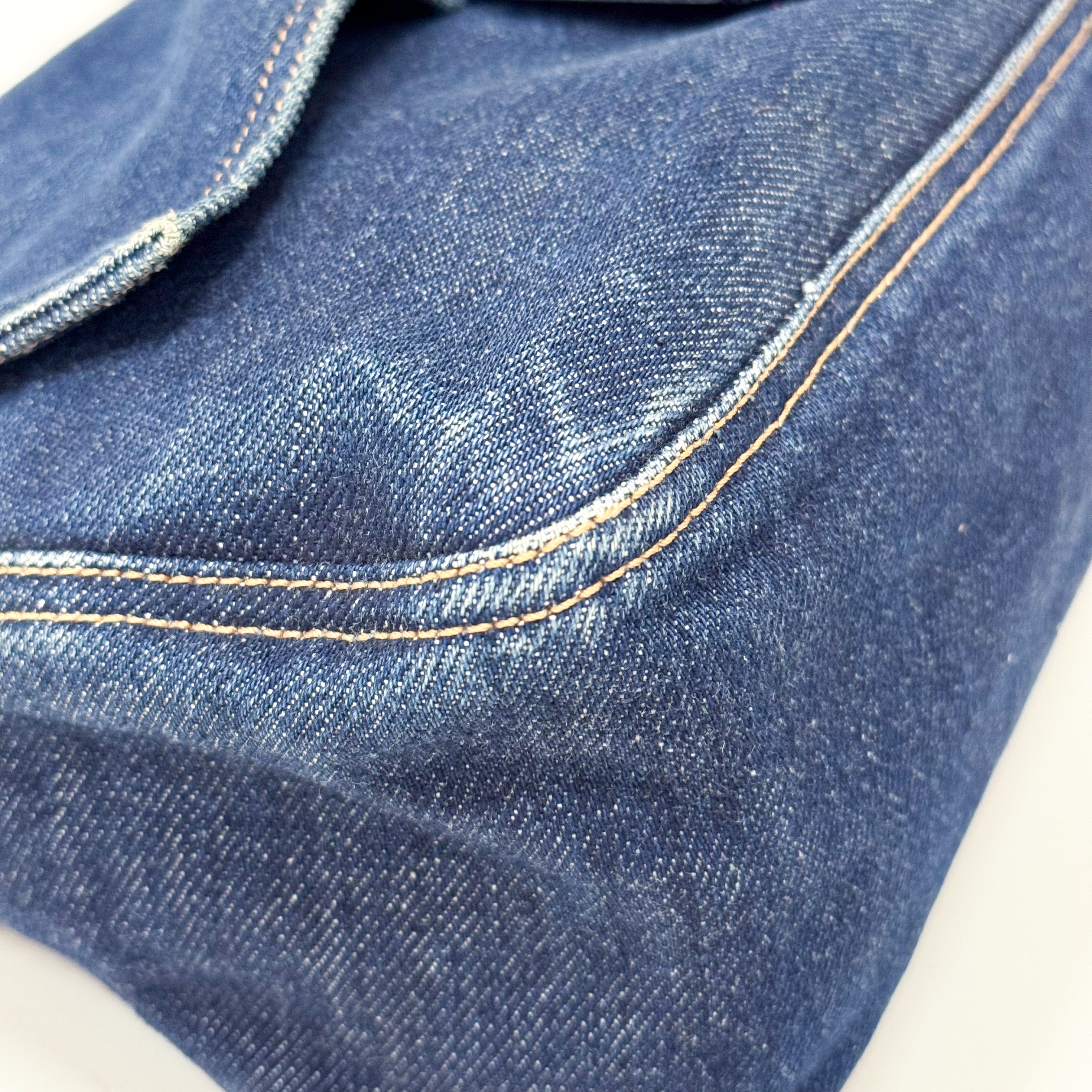 Mamma Baguette Denim Shoulder Bag