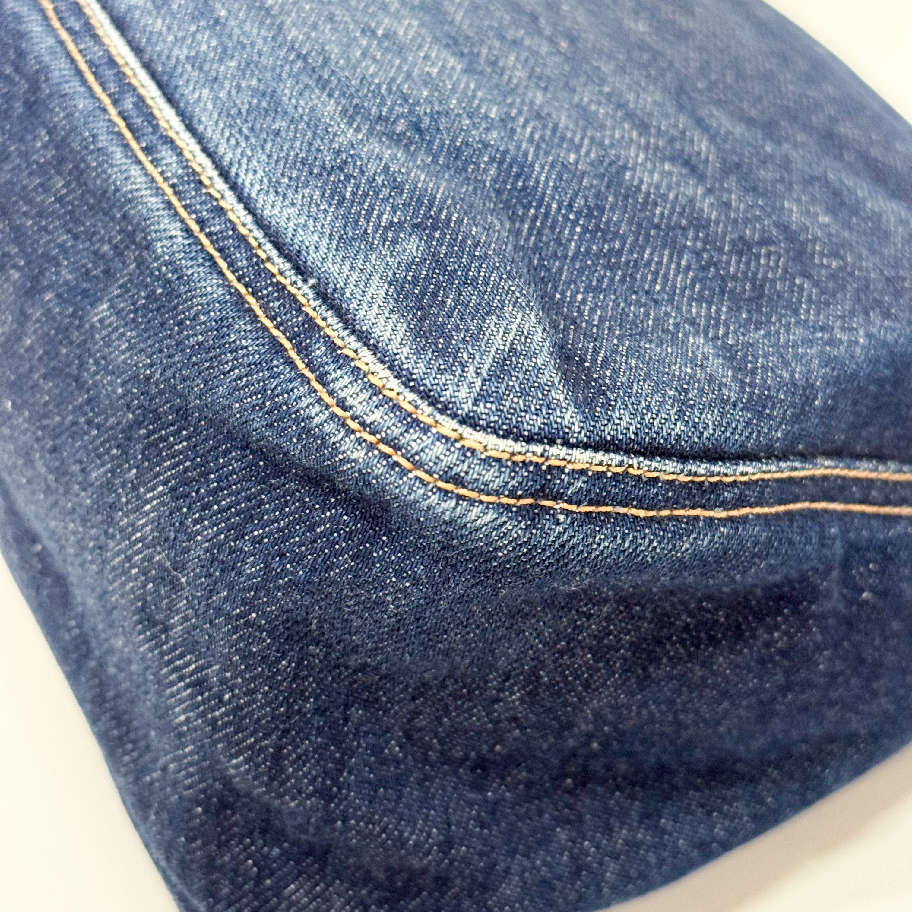 Mamma Baguette Denim Shoulder Bag