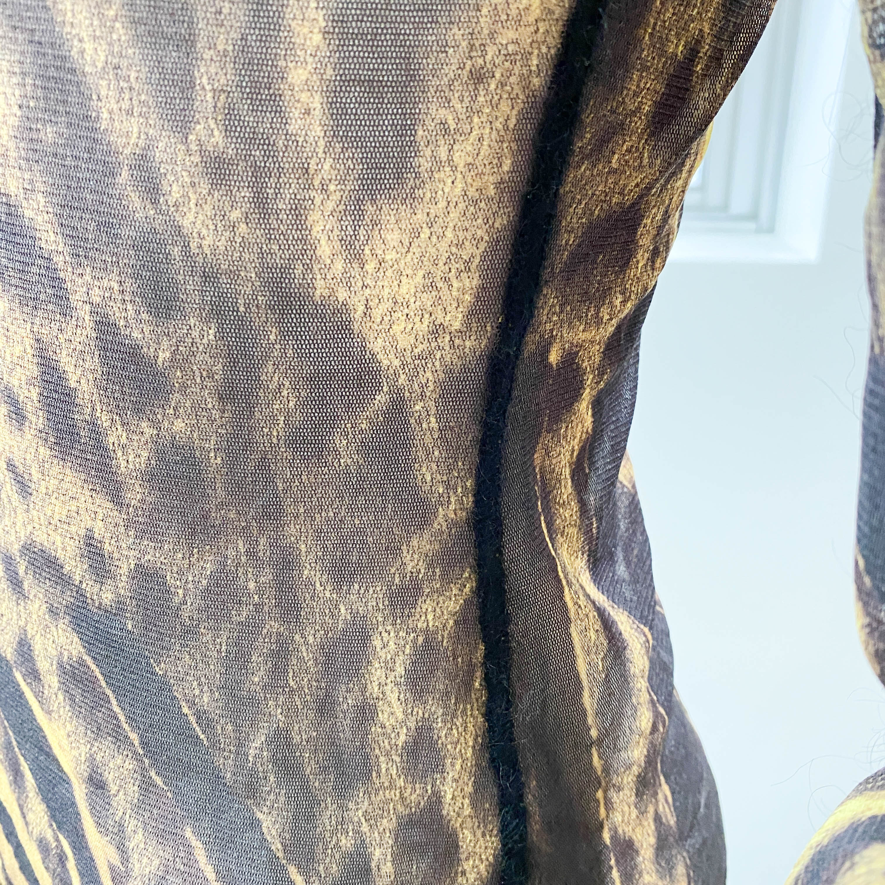 Archive Leopard Nylon Shirt Size40