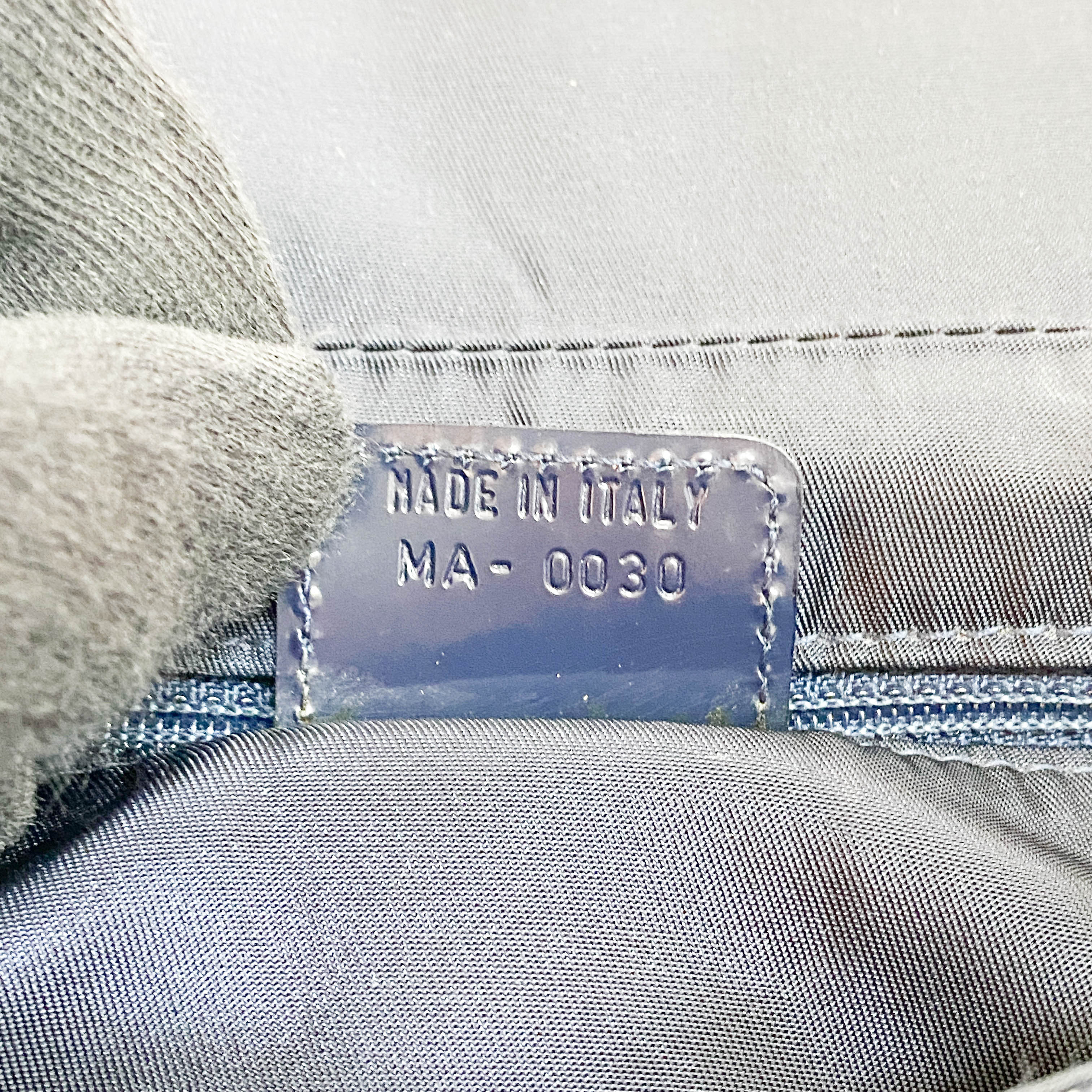 Malice Pearl Blue Denim Shoulder Bag