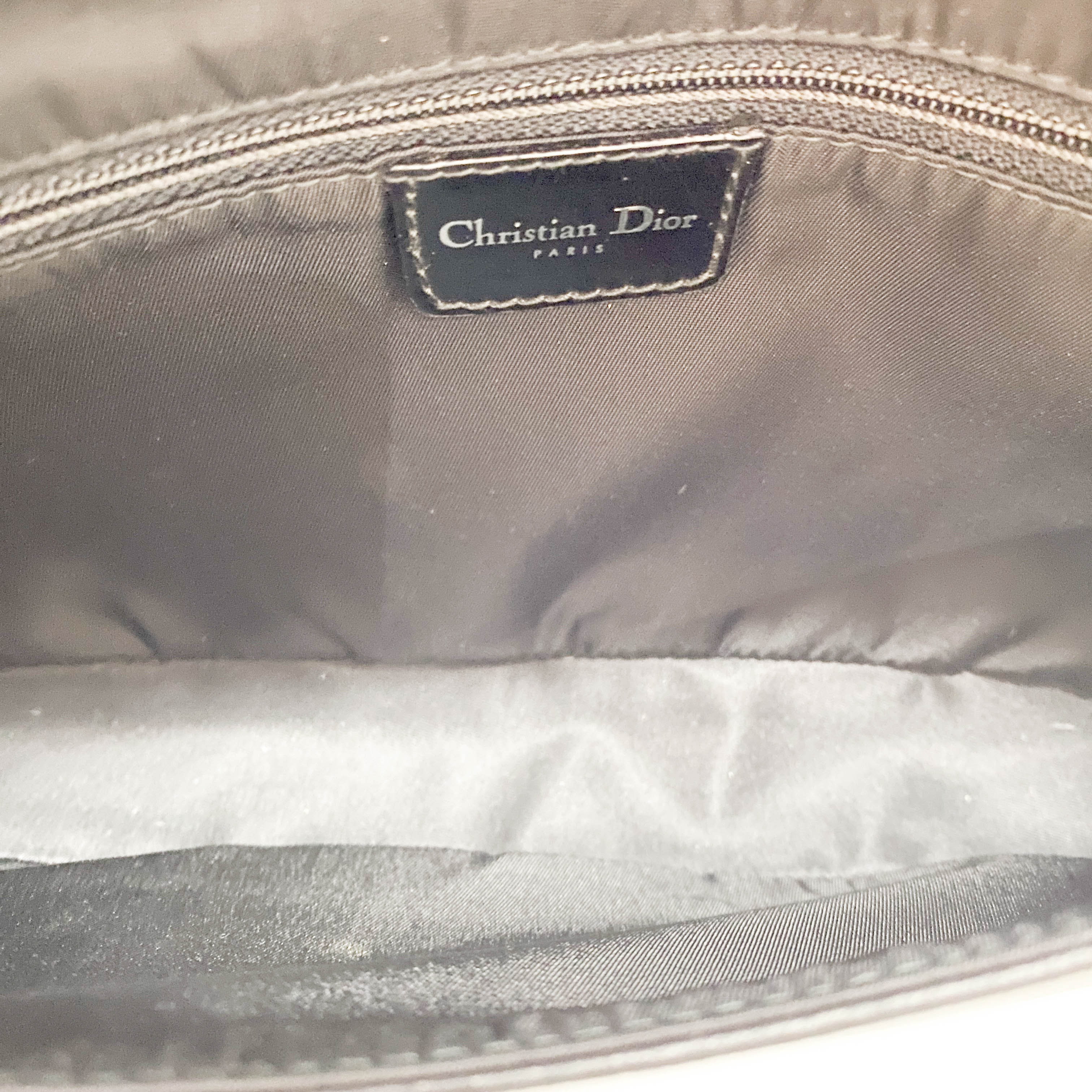 Limited Edition Malice Pearl Cow Print Brown Pony Hair Shoulder Bag