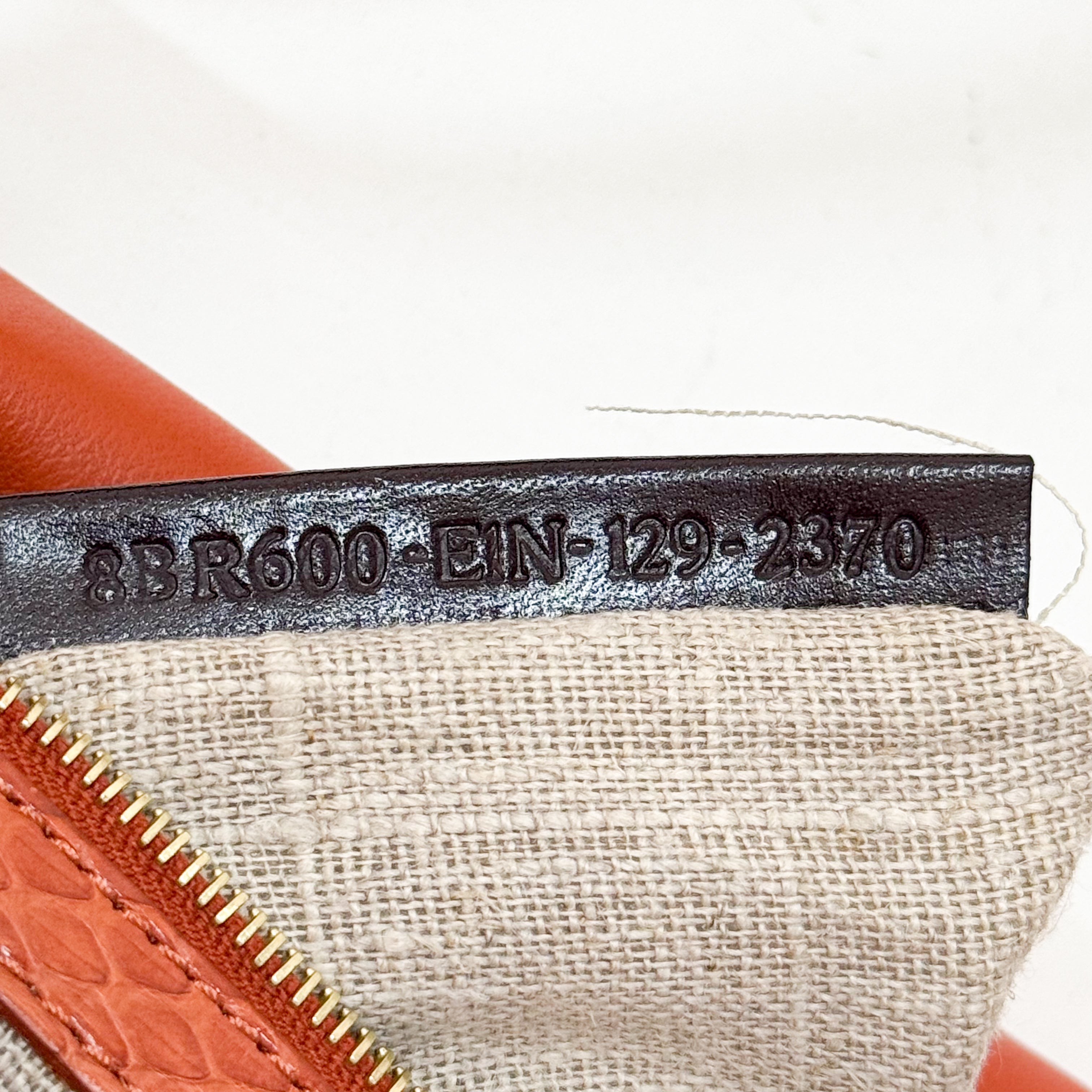 Baguette Red Pony Hair Bag