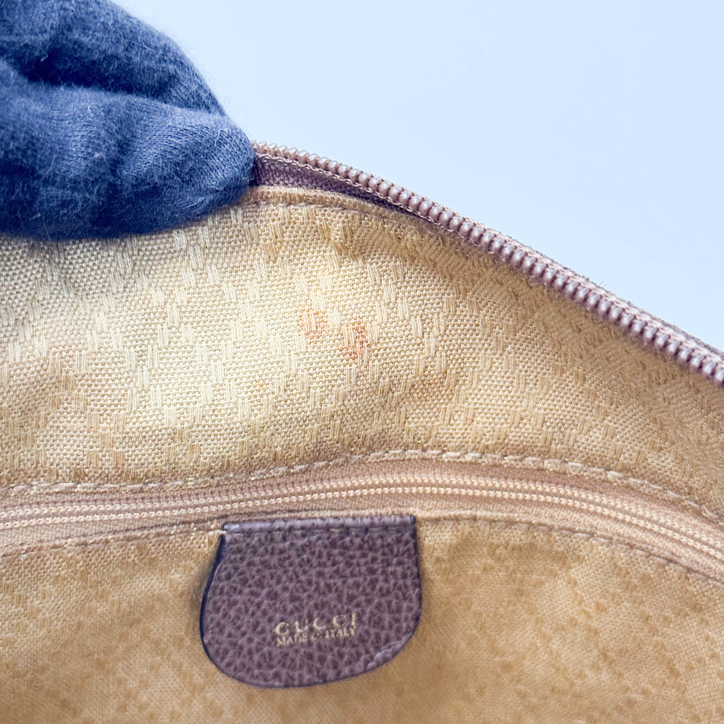 Brown Suede Shoulder Bag