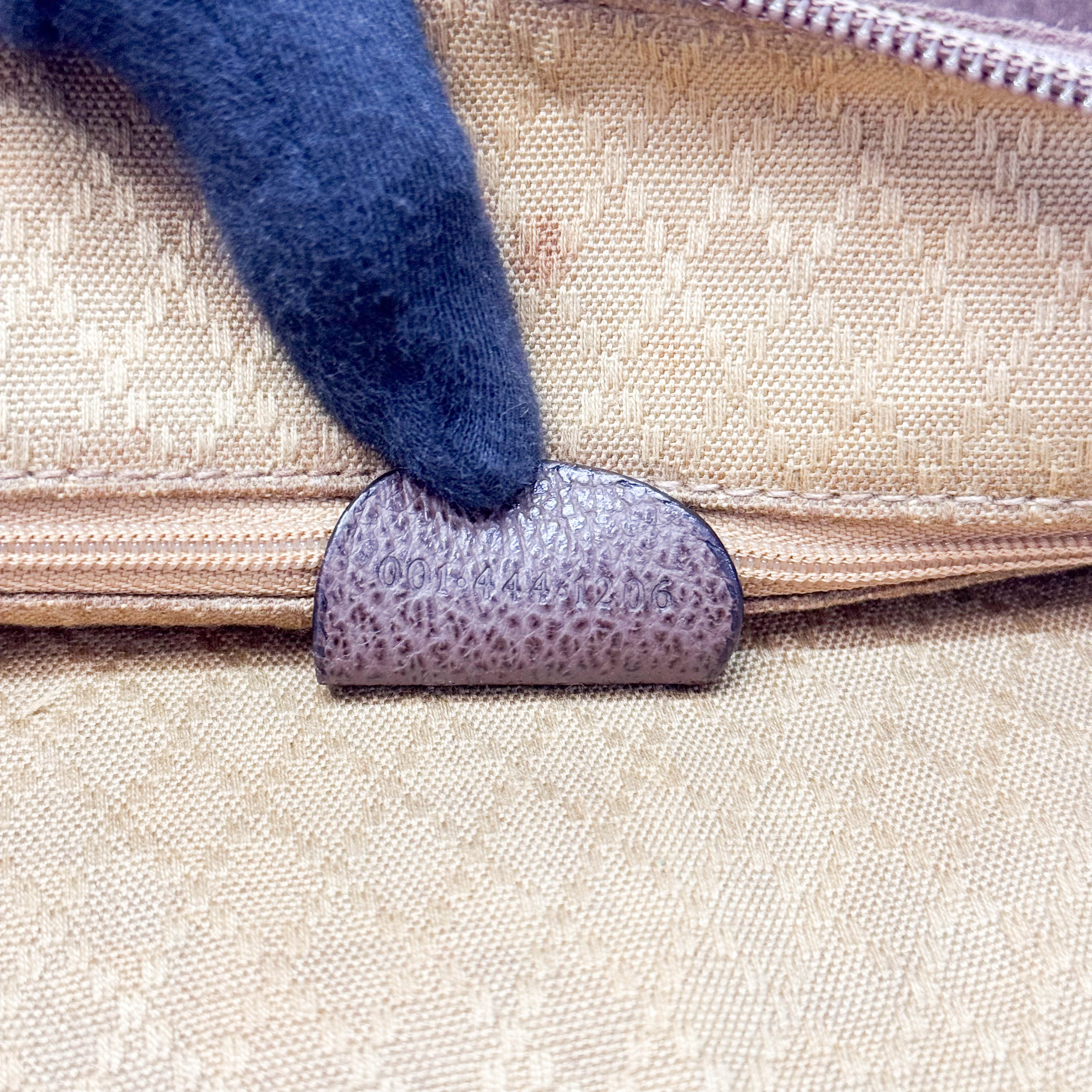 Brown Suede Shoulder Bag