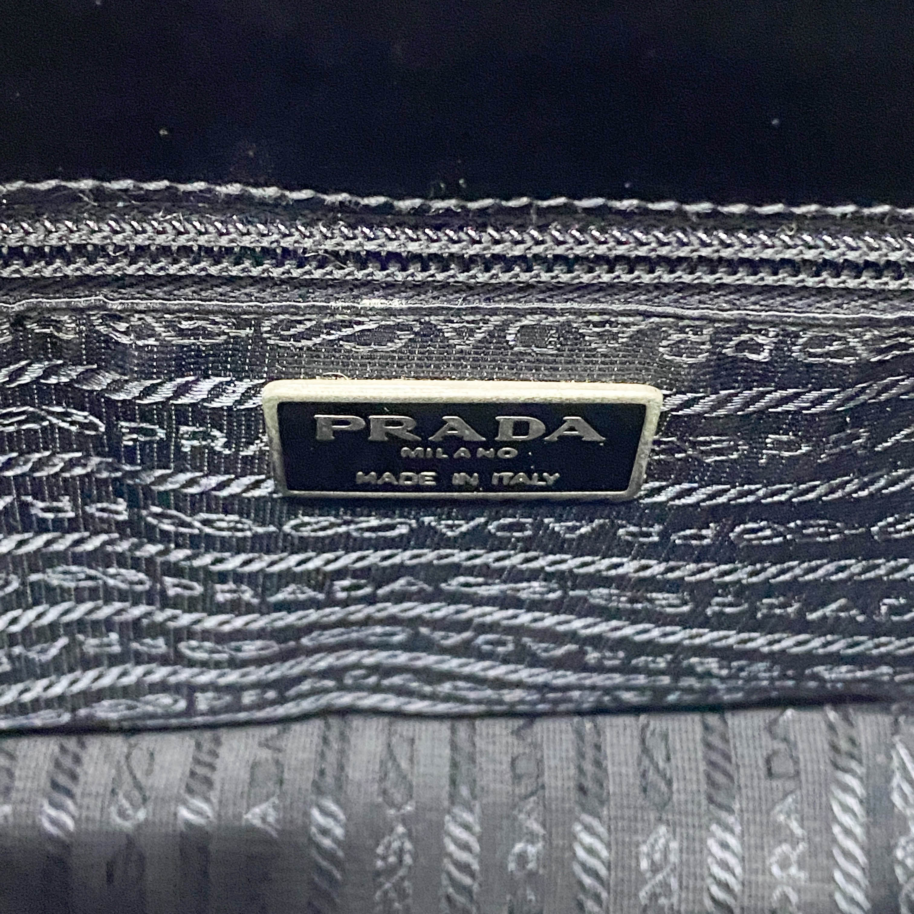 Black Patent Leather Shoulder Bag