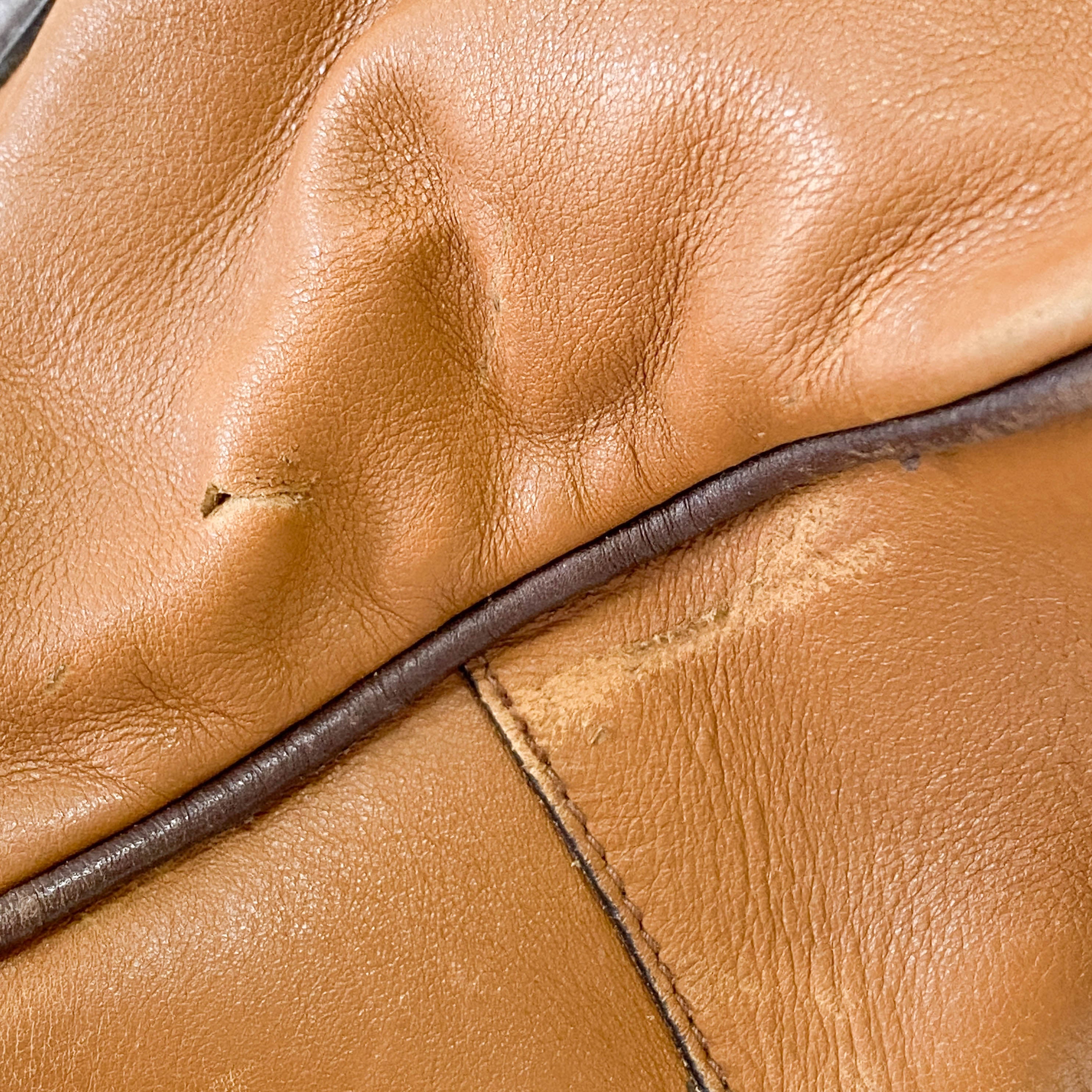 Archive Mini Boston Brown Leather Shoulder Bag