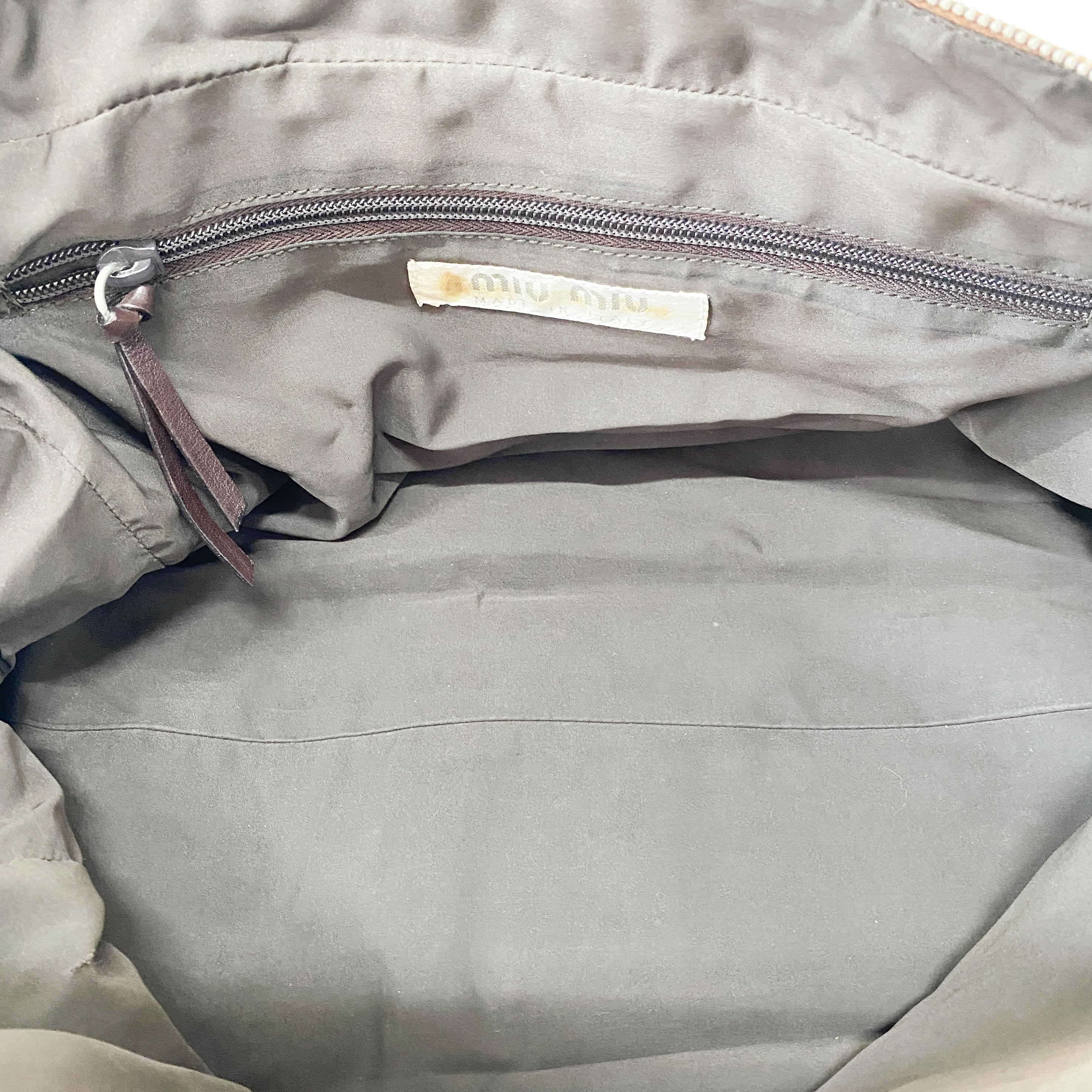 Archive Mini Boston Brown Leather Shoulder Bag