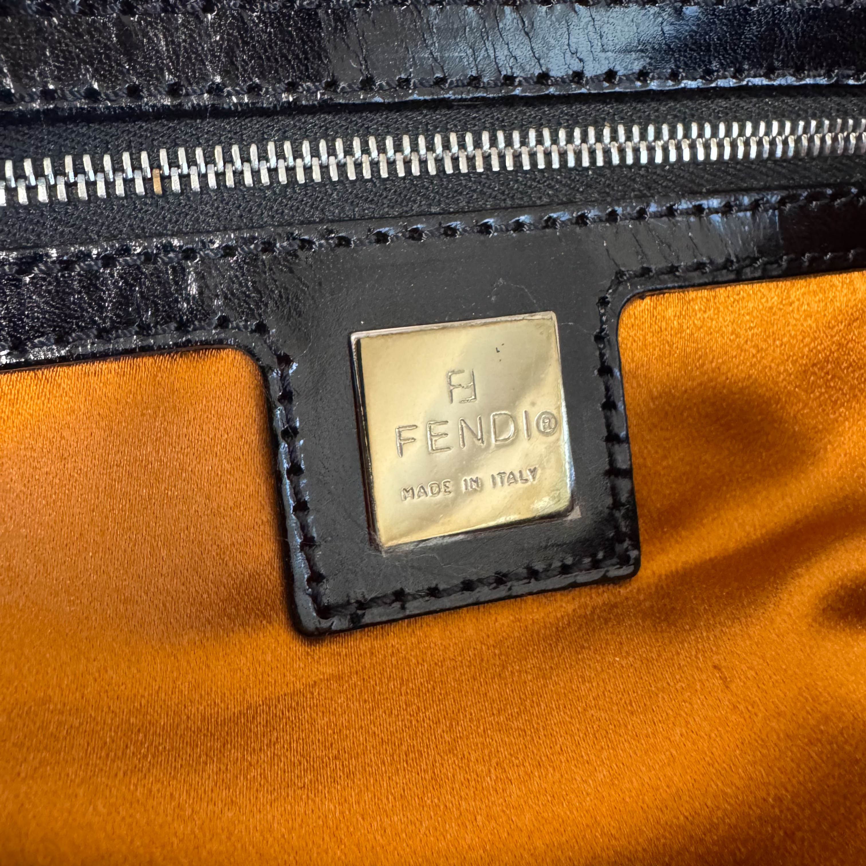 Baguette Limited Edition Black Cashmere and Beaded Shoulder Bag