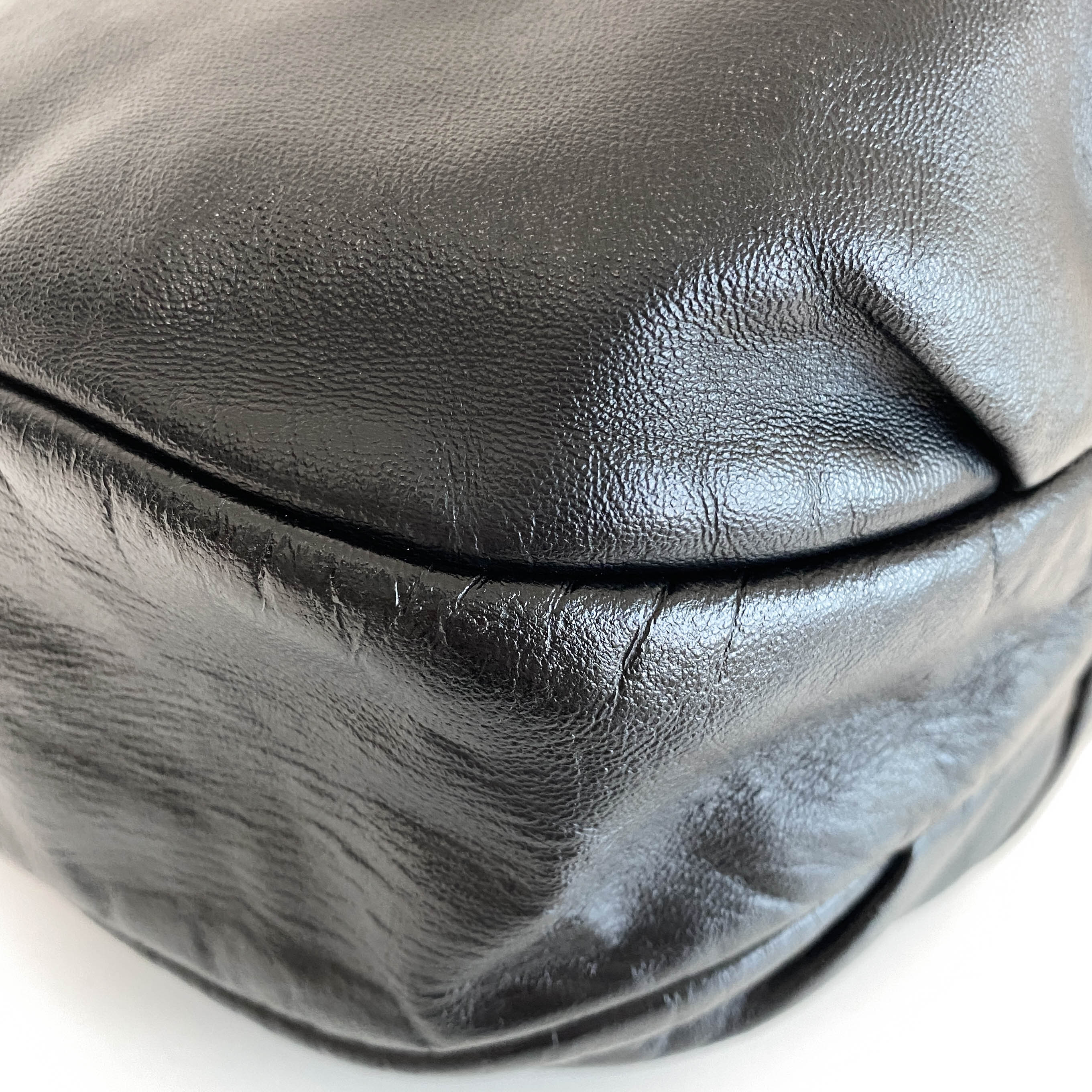 Hobo Black Napa Leather Bag