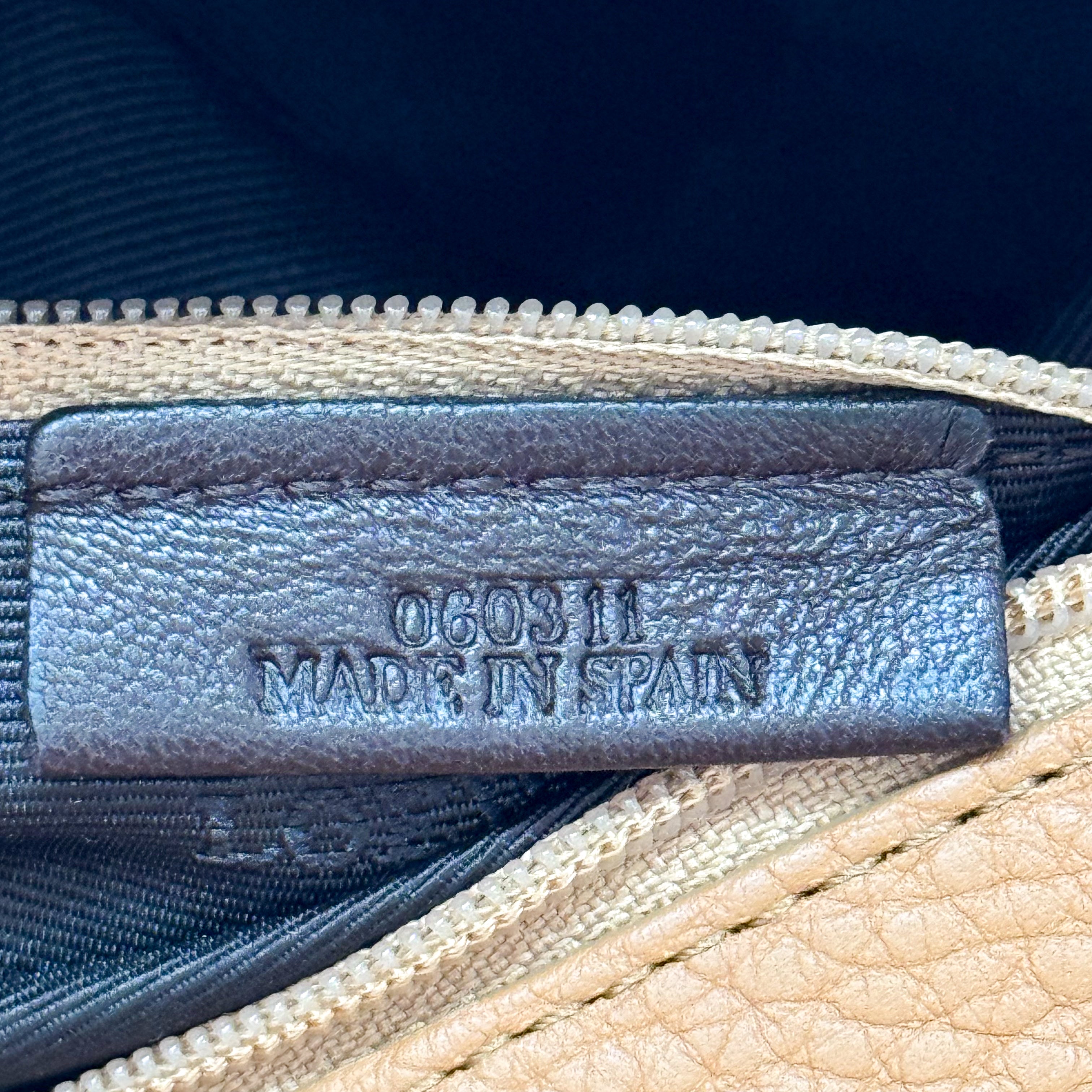 Senda Brown Leather Shoulder Bag