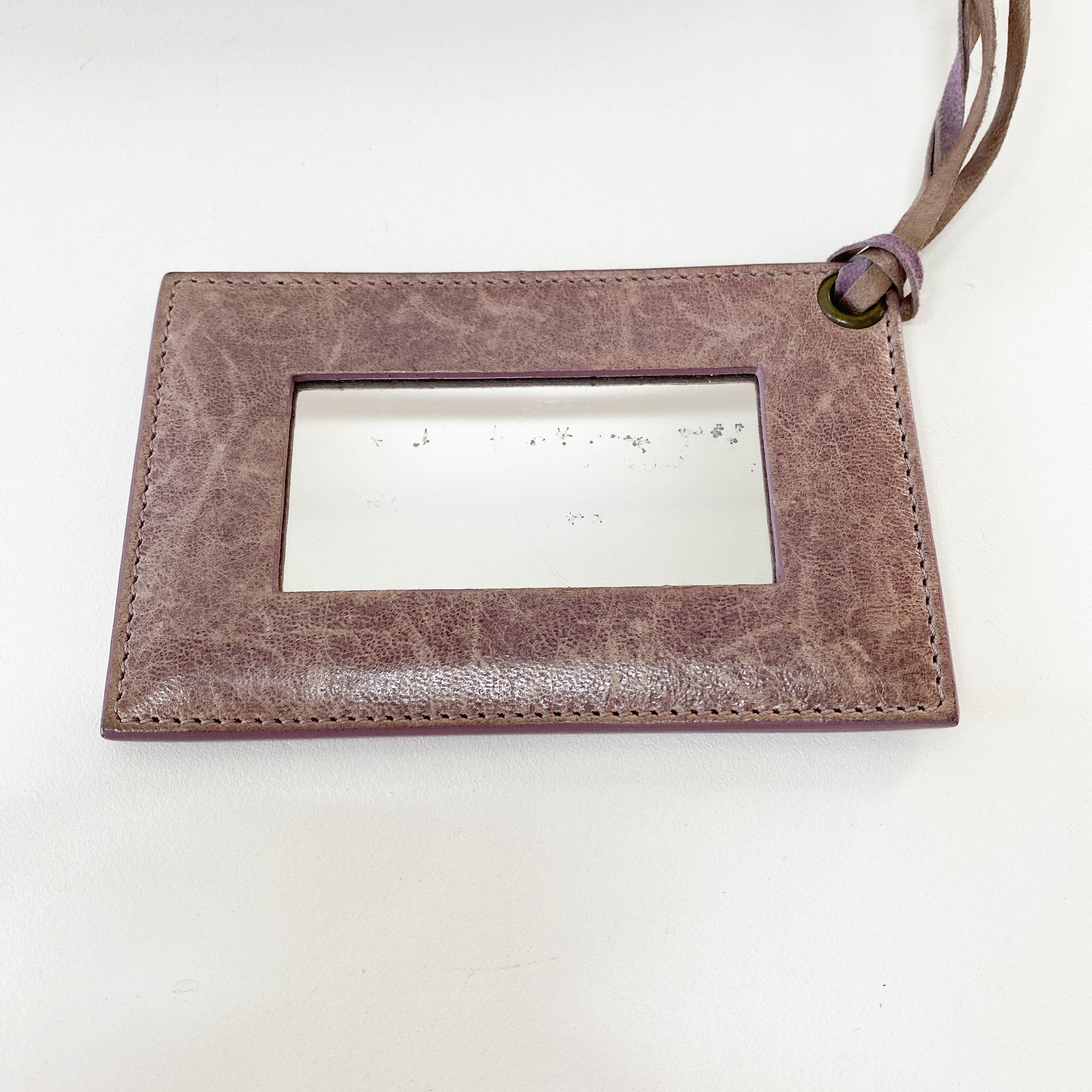 Mini City Brown Leather Shoulder Bag