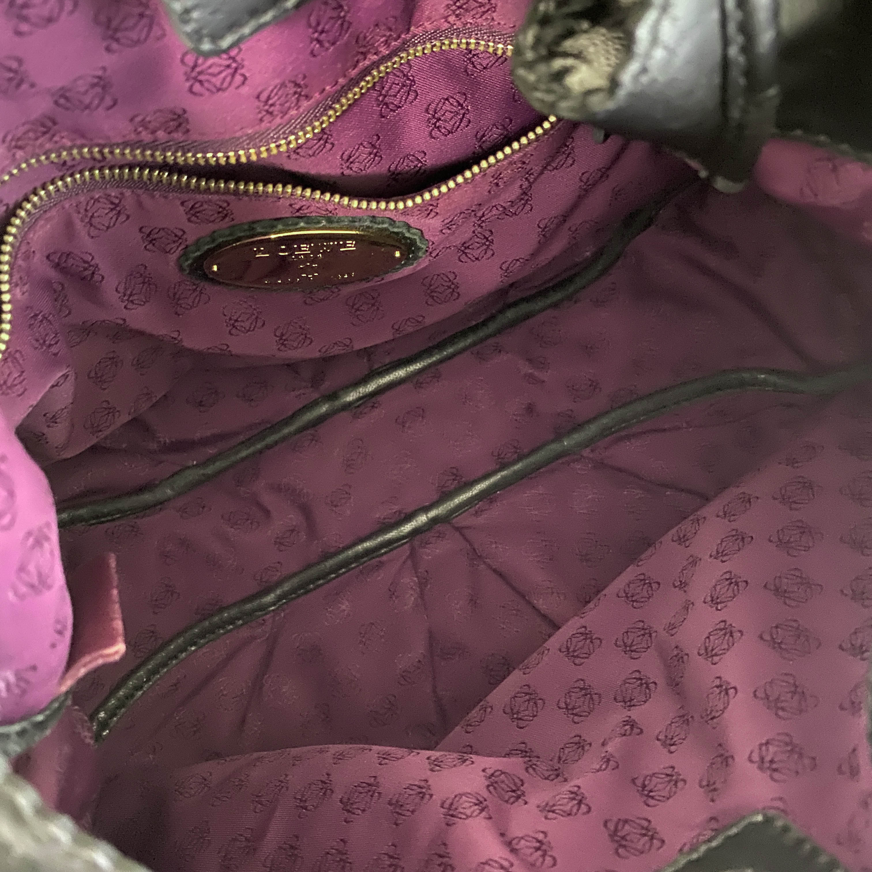 Hobo Black Napa Leather Bag