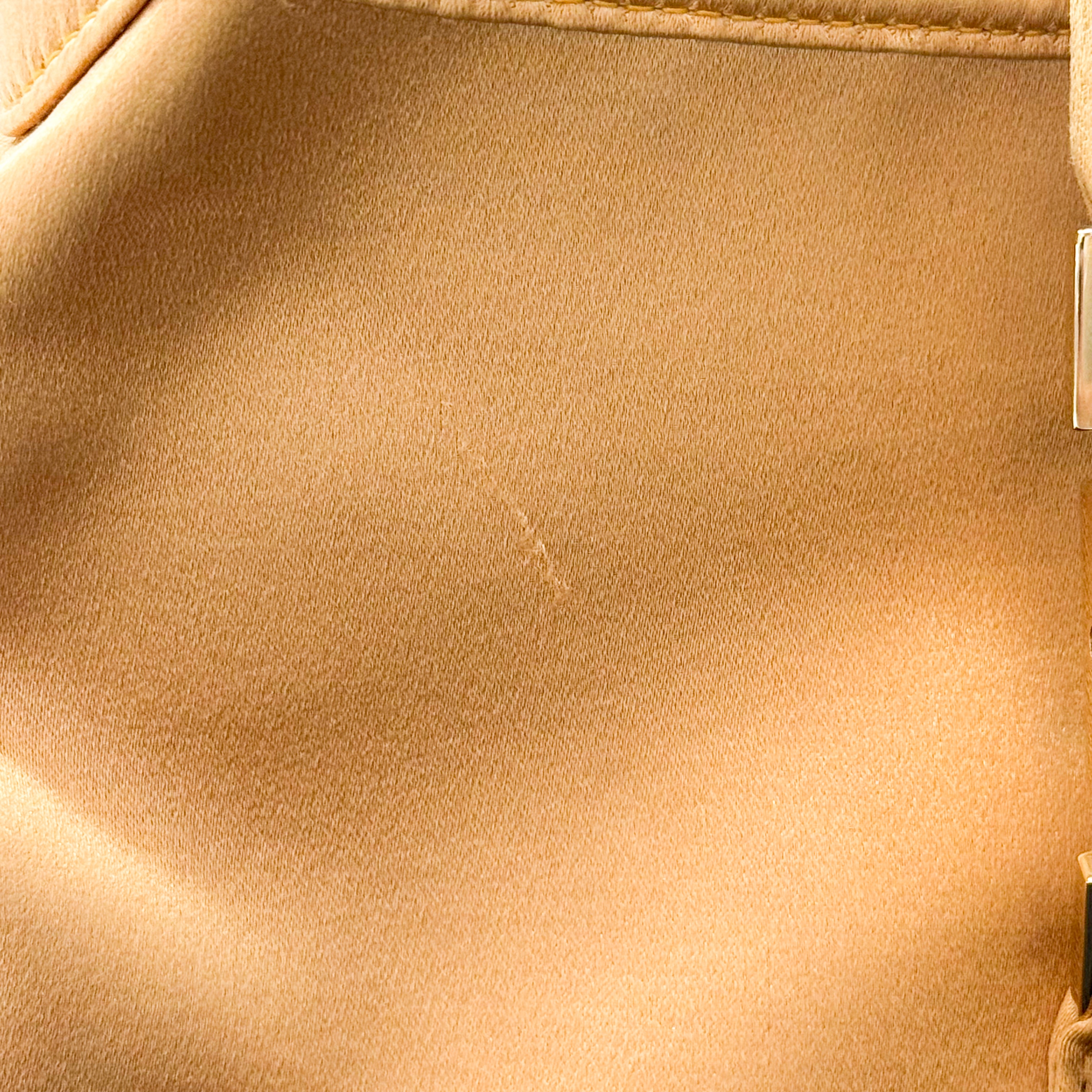 Mini Jackie Yellow Mustard Satin Bag