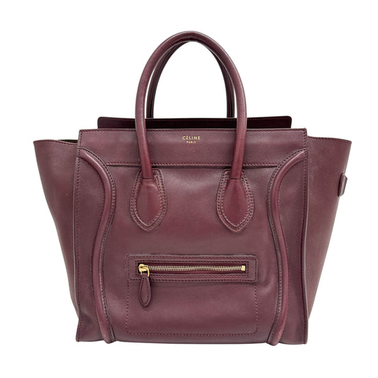 Luggage Phantom Rosewood Leather Hand Bag