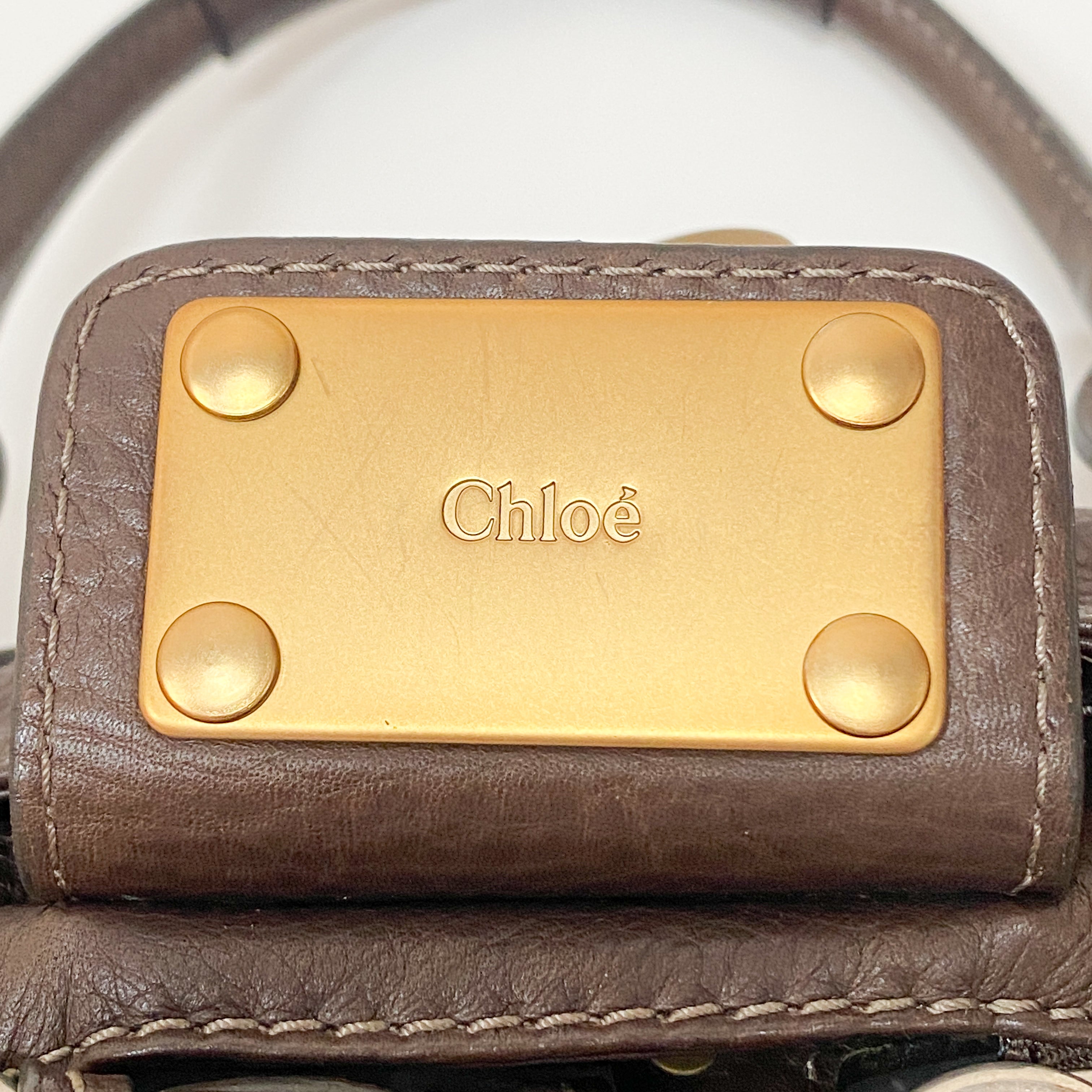 Paddington Brown Leather Shoulder Bag