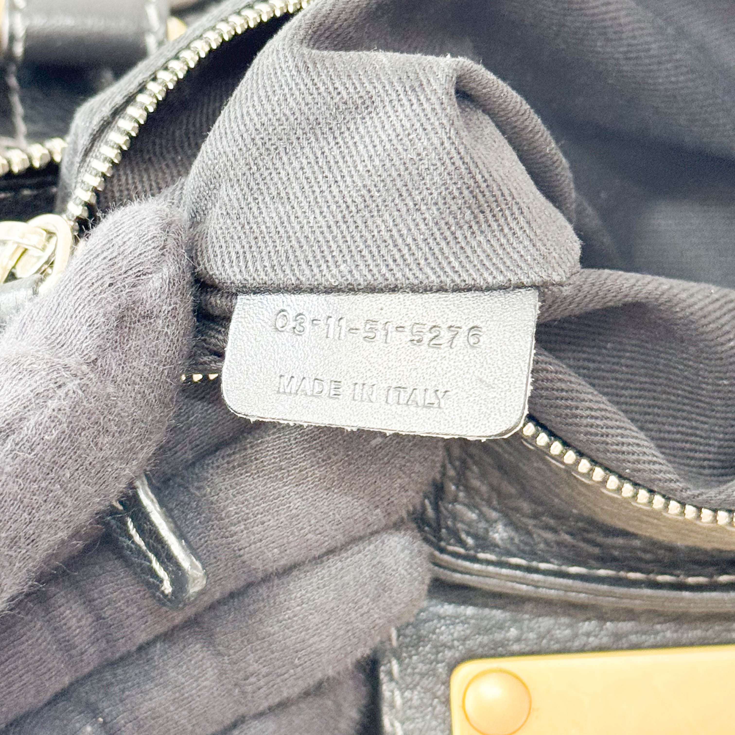 Paddignton Black Leather Bag