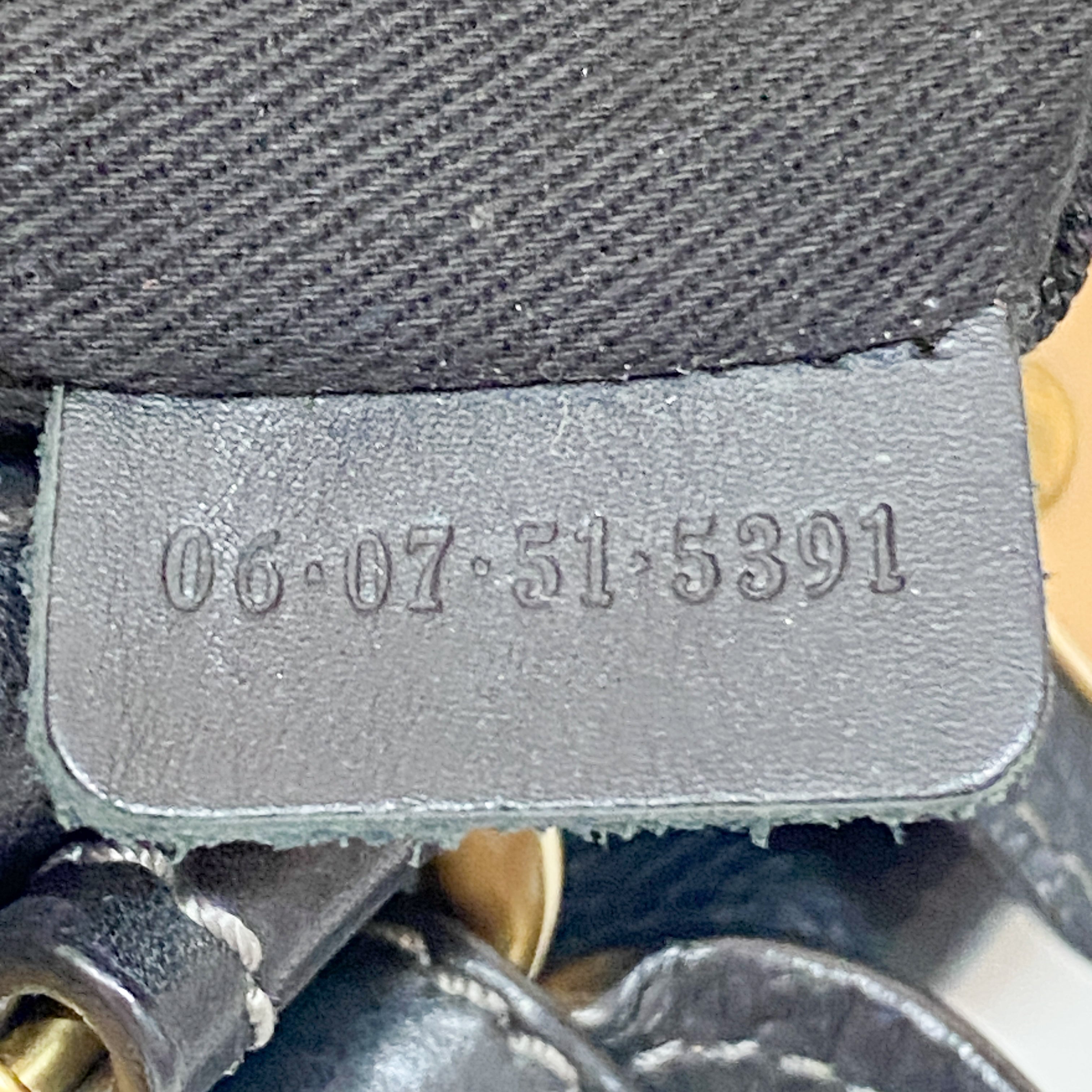 Paddington Black Leather Handbag