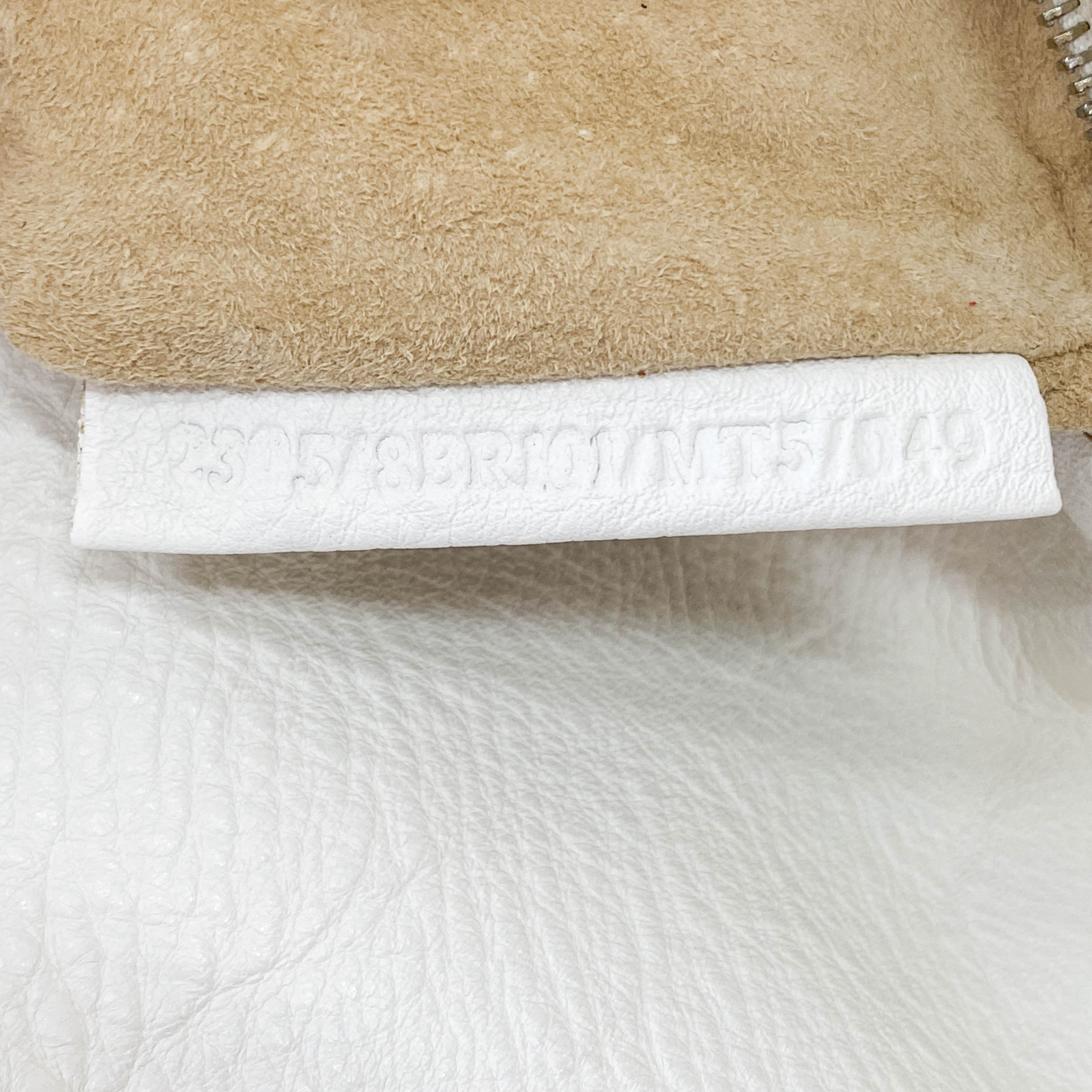 Limited Edition Baguette Neutral Fur Shoulder Bag