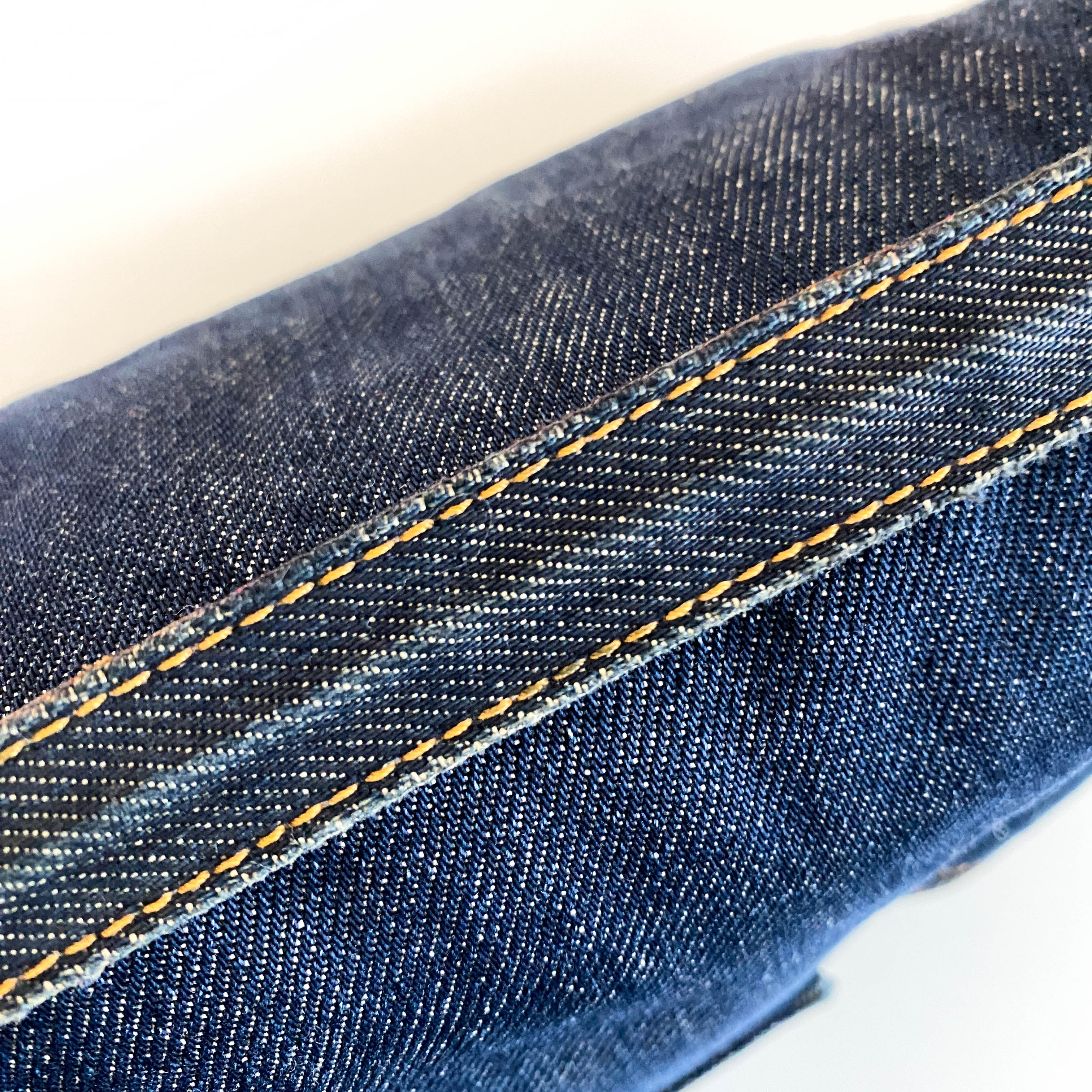 Mamma Baguette Denim Shoulder Bag