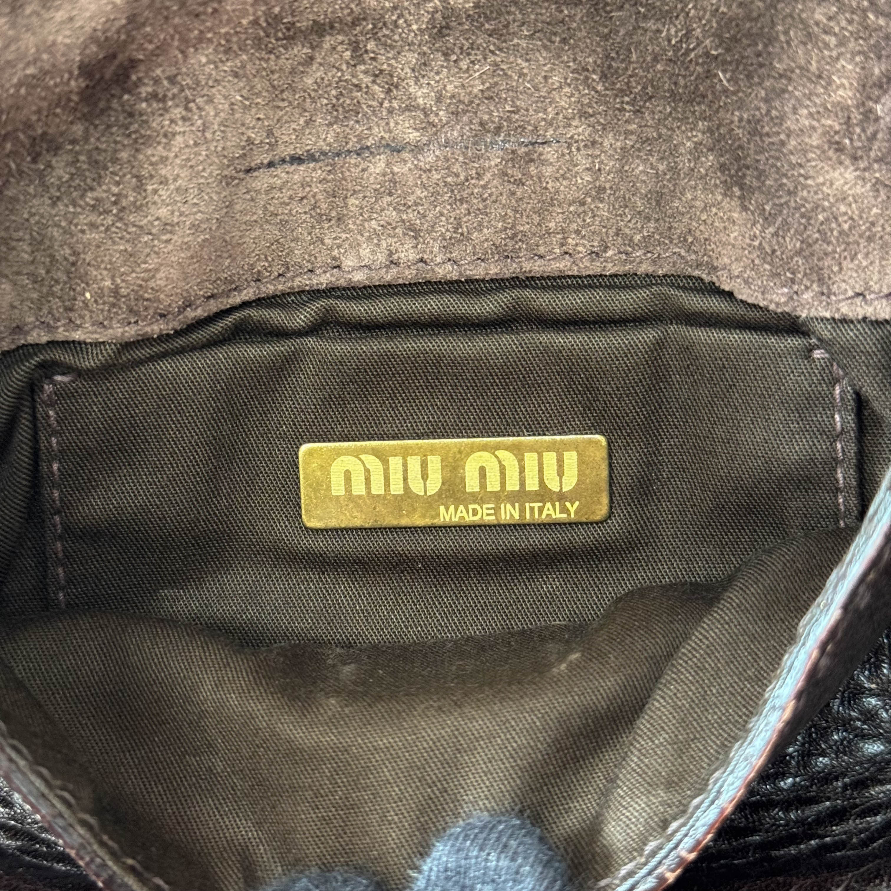 Archive Brown Suede Shoulder Bag