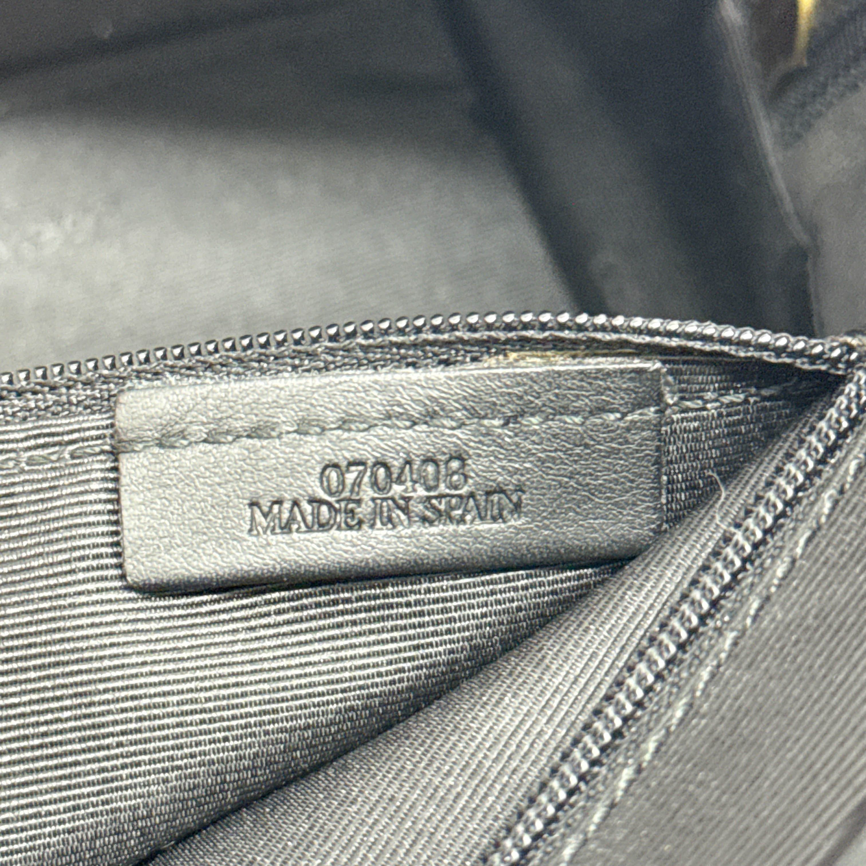 Amazona Black Pony Hair Hand Bag