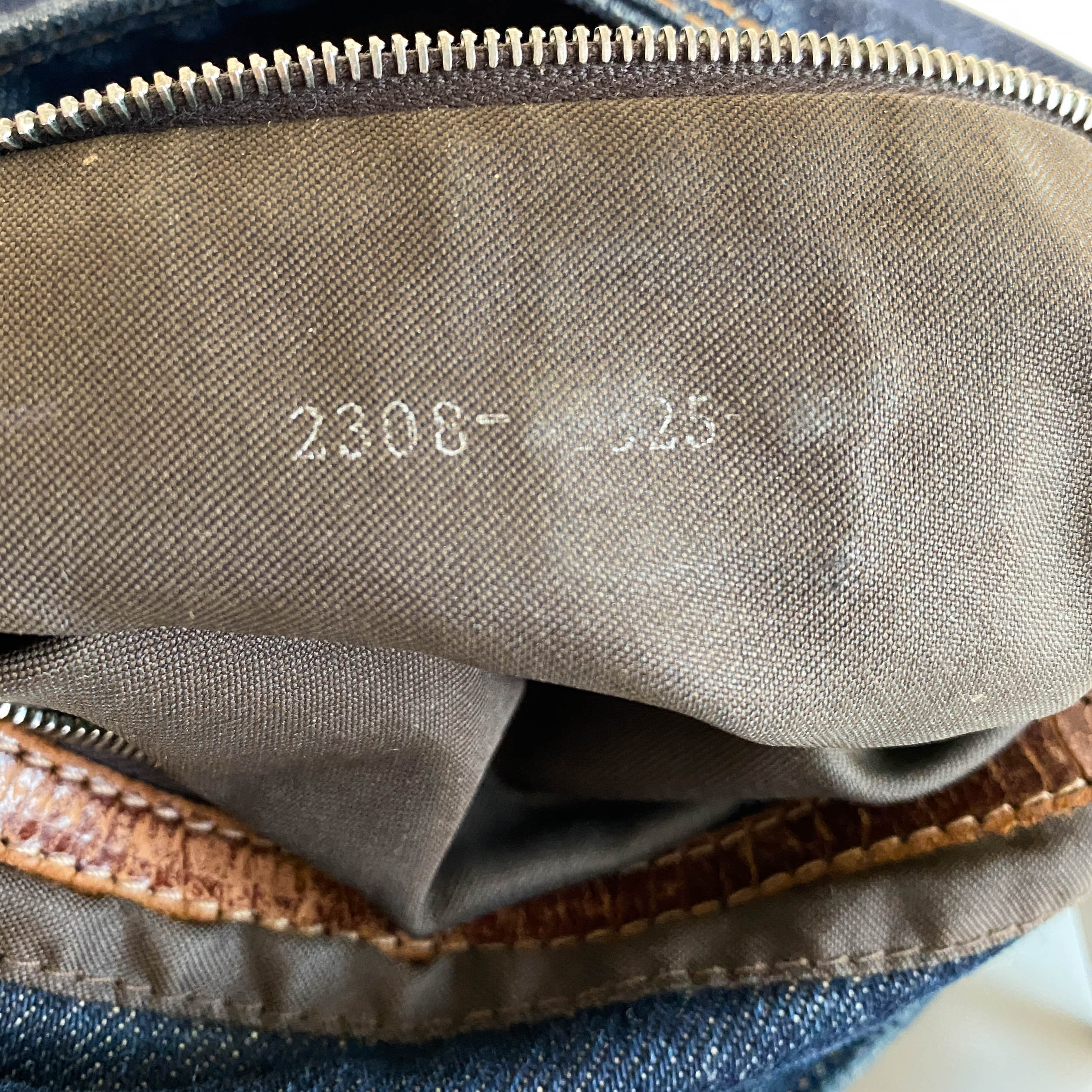 Mamma Baguette Denim Shoulder Bag