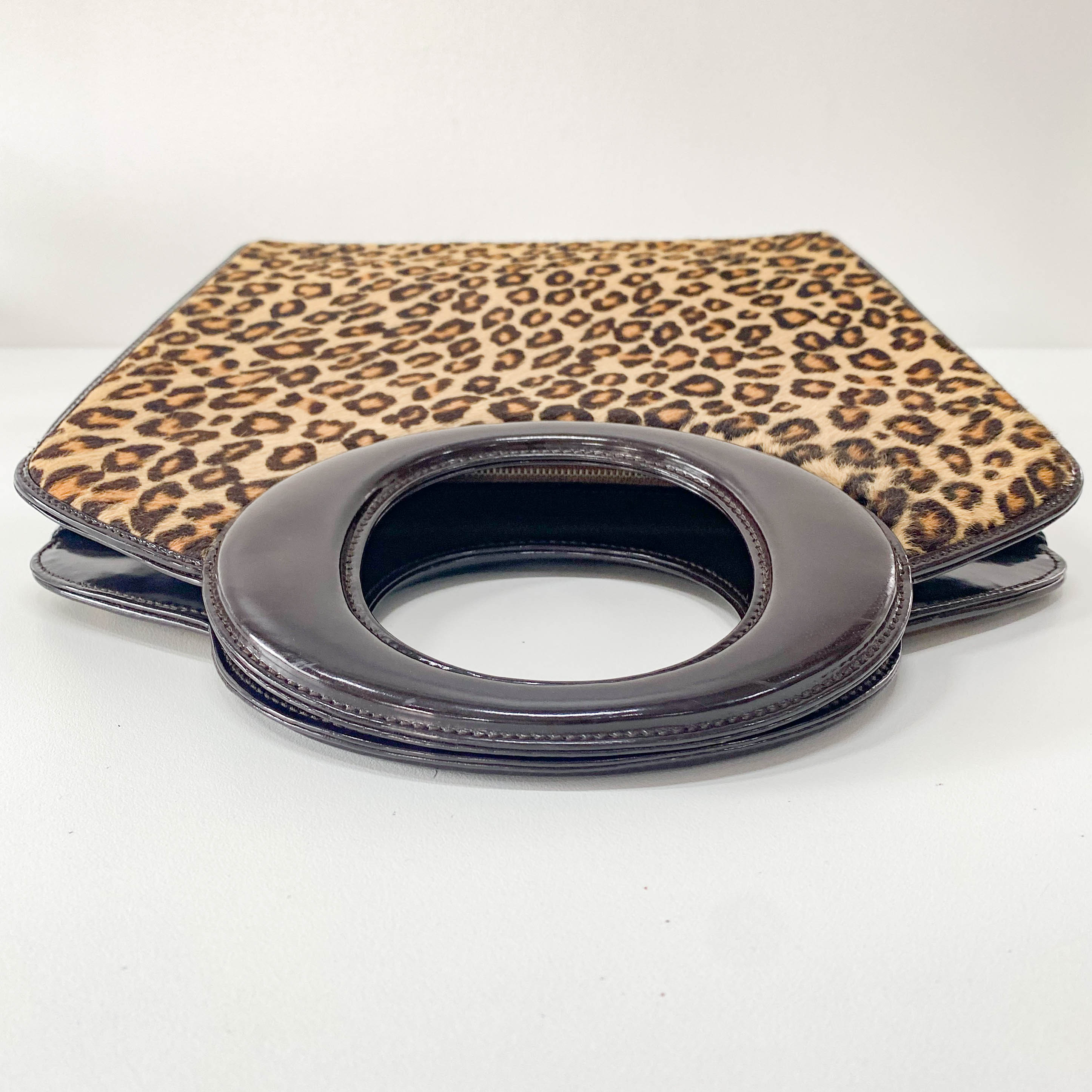 Leopard Print Pony Hair Brown 