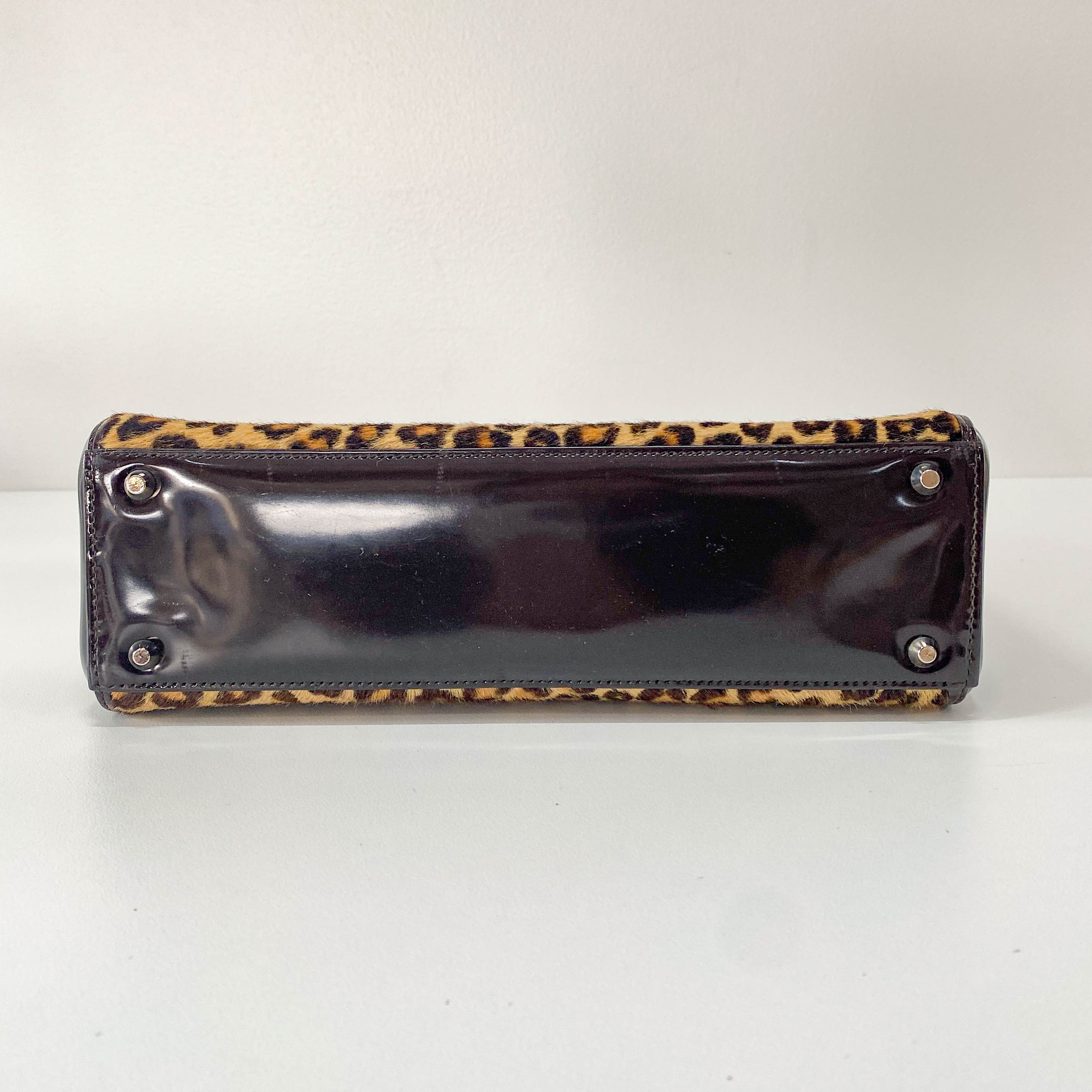 Leopard Print Pony Hair Brown 