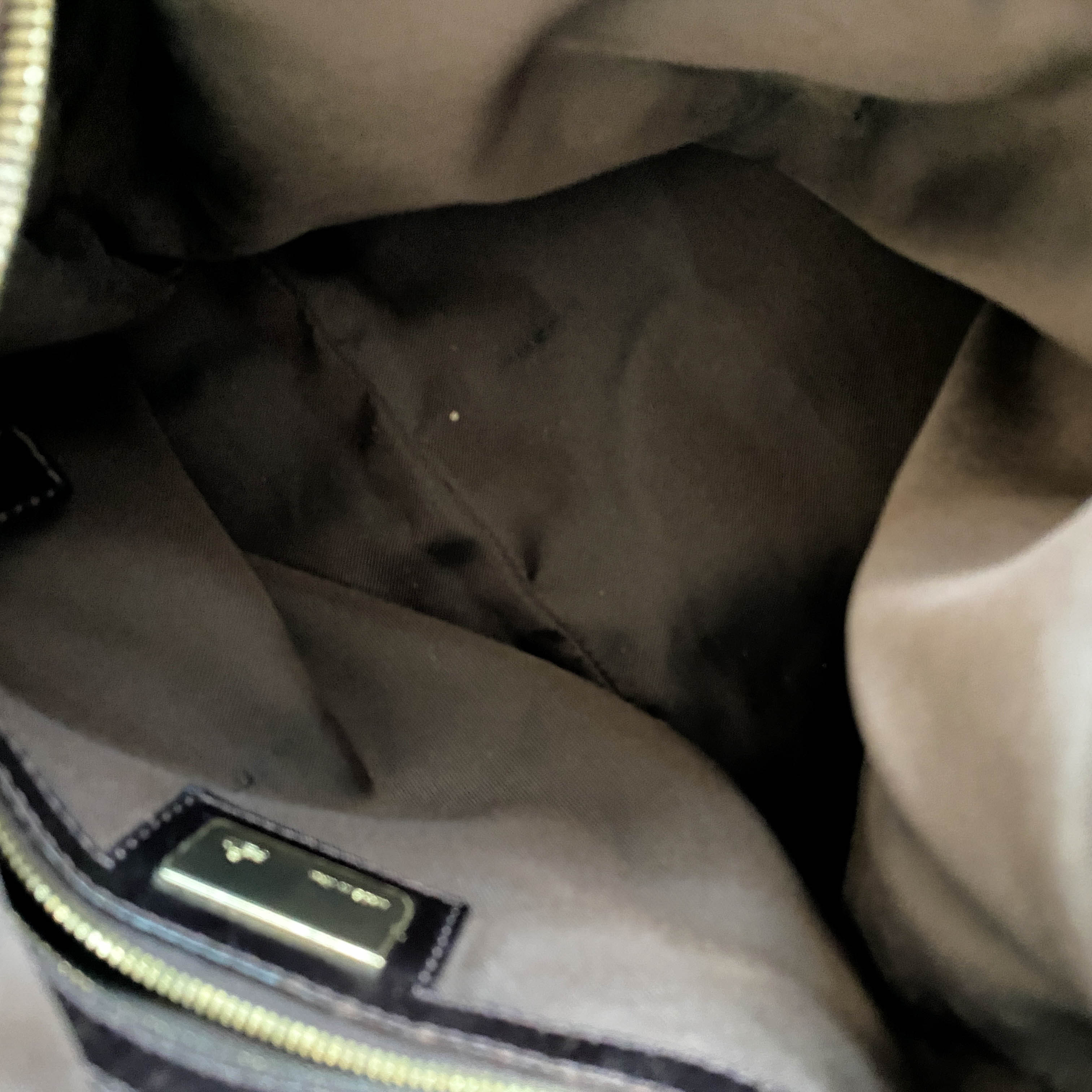 Chef Brown Suede Shoulder Bag