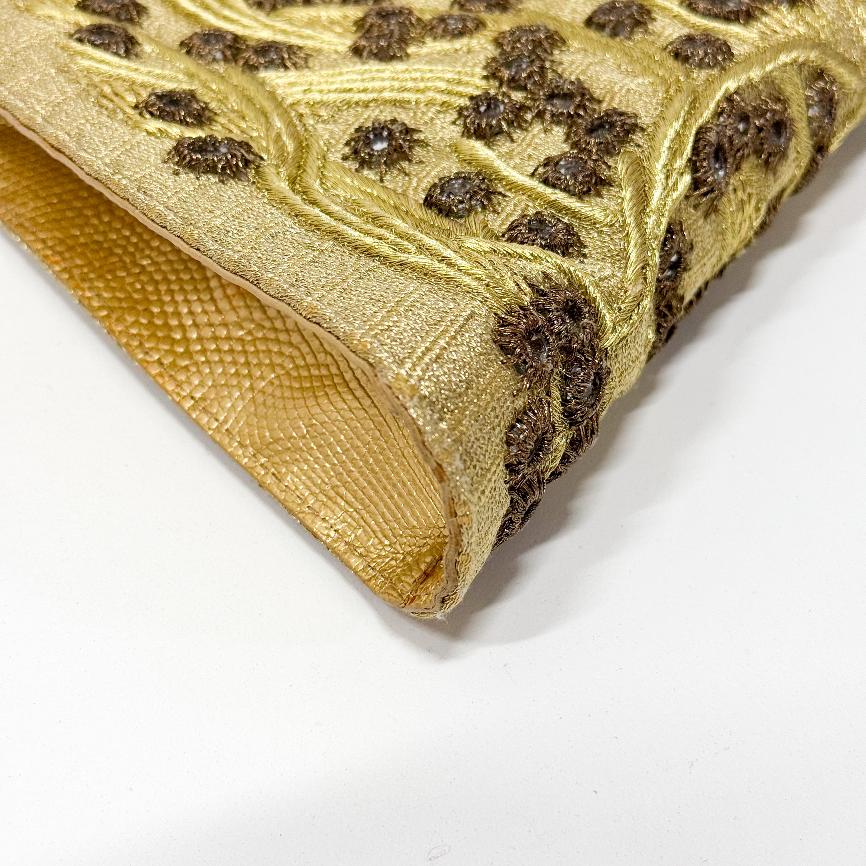 Gold and Mirror Bits Detail Bag