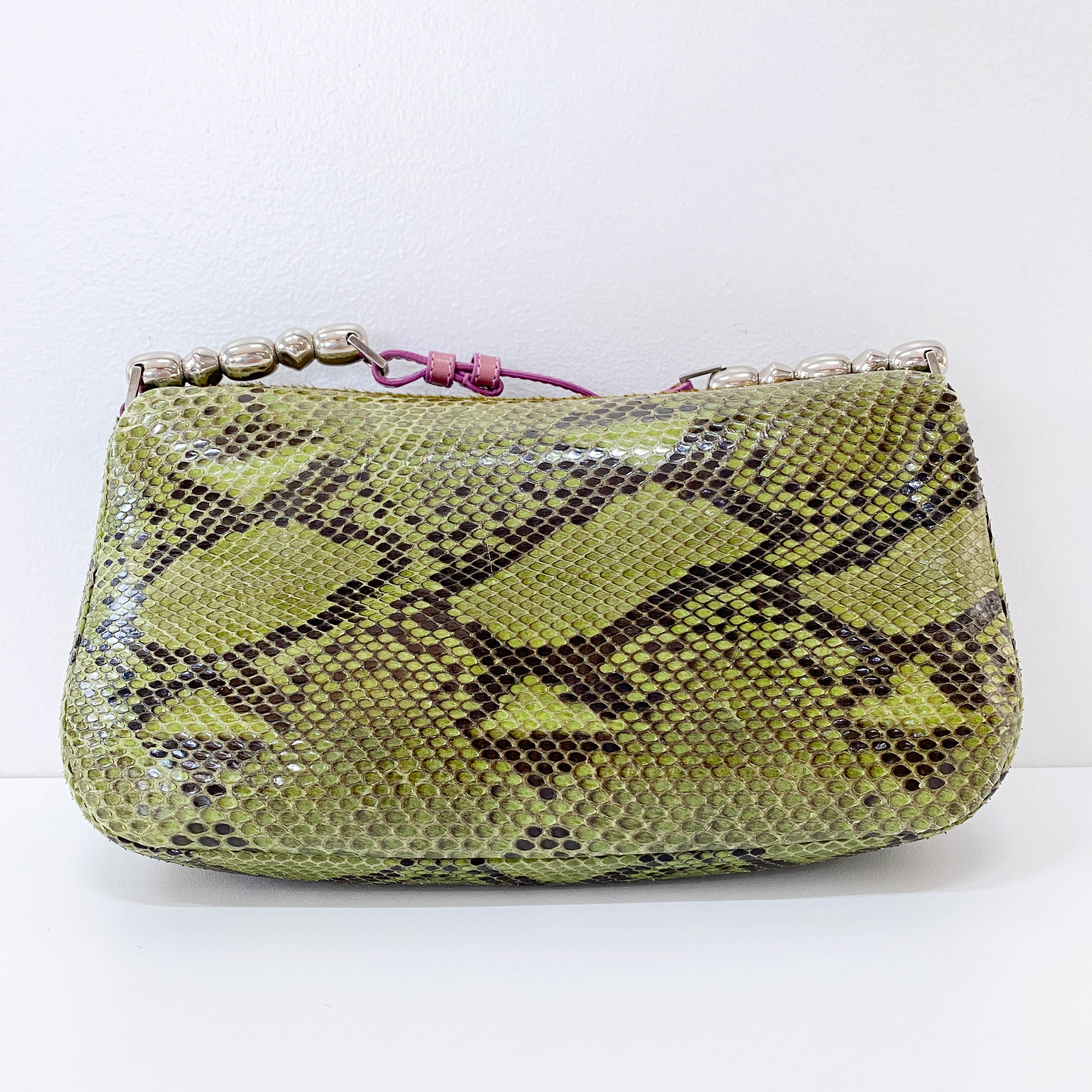 Malice Pearl Green Pony Hair Bag