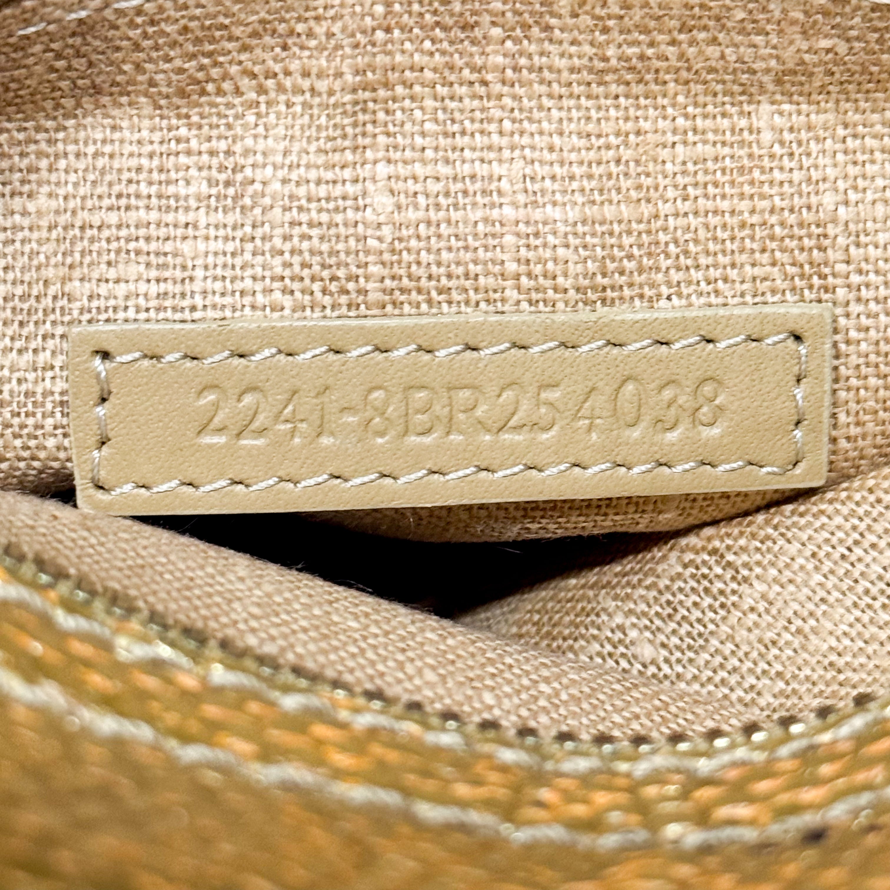 Gold and Mirror Bits Detail Bag