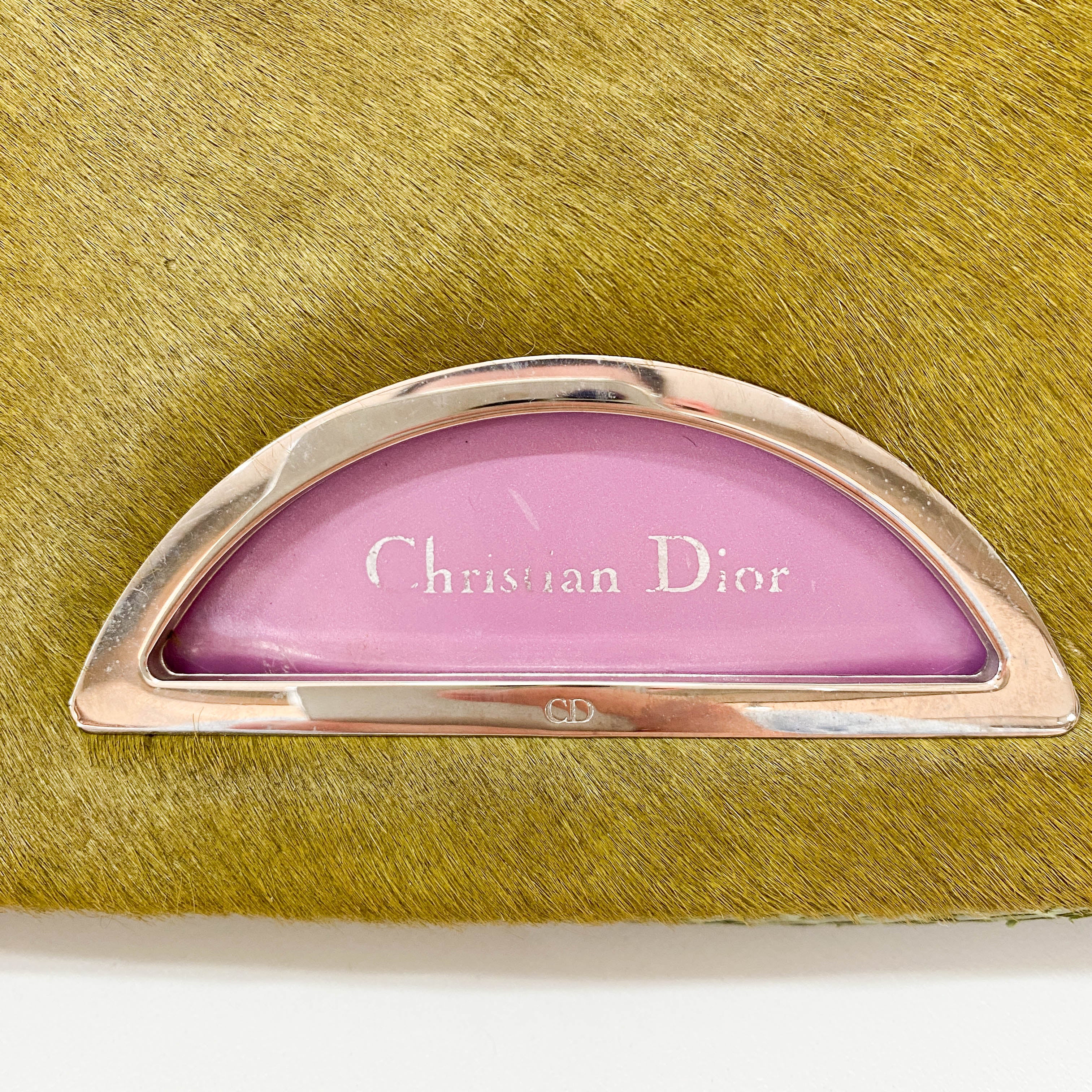 Malice Pearl Green Pony Hair Bag