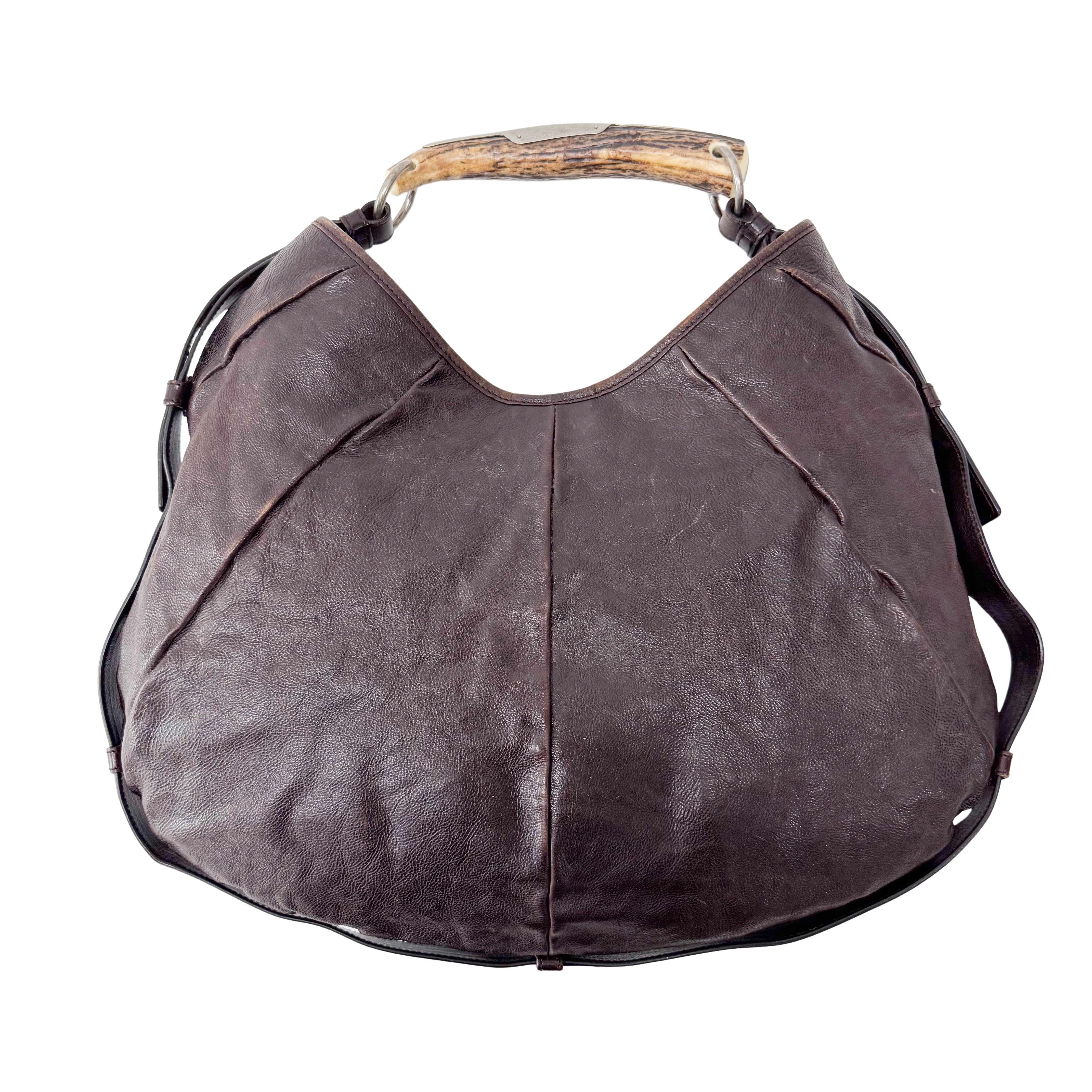 Mombasa Brown Leather Shoulder Bag