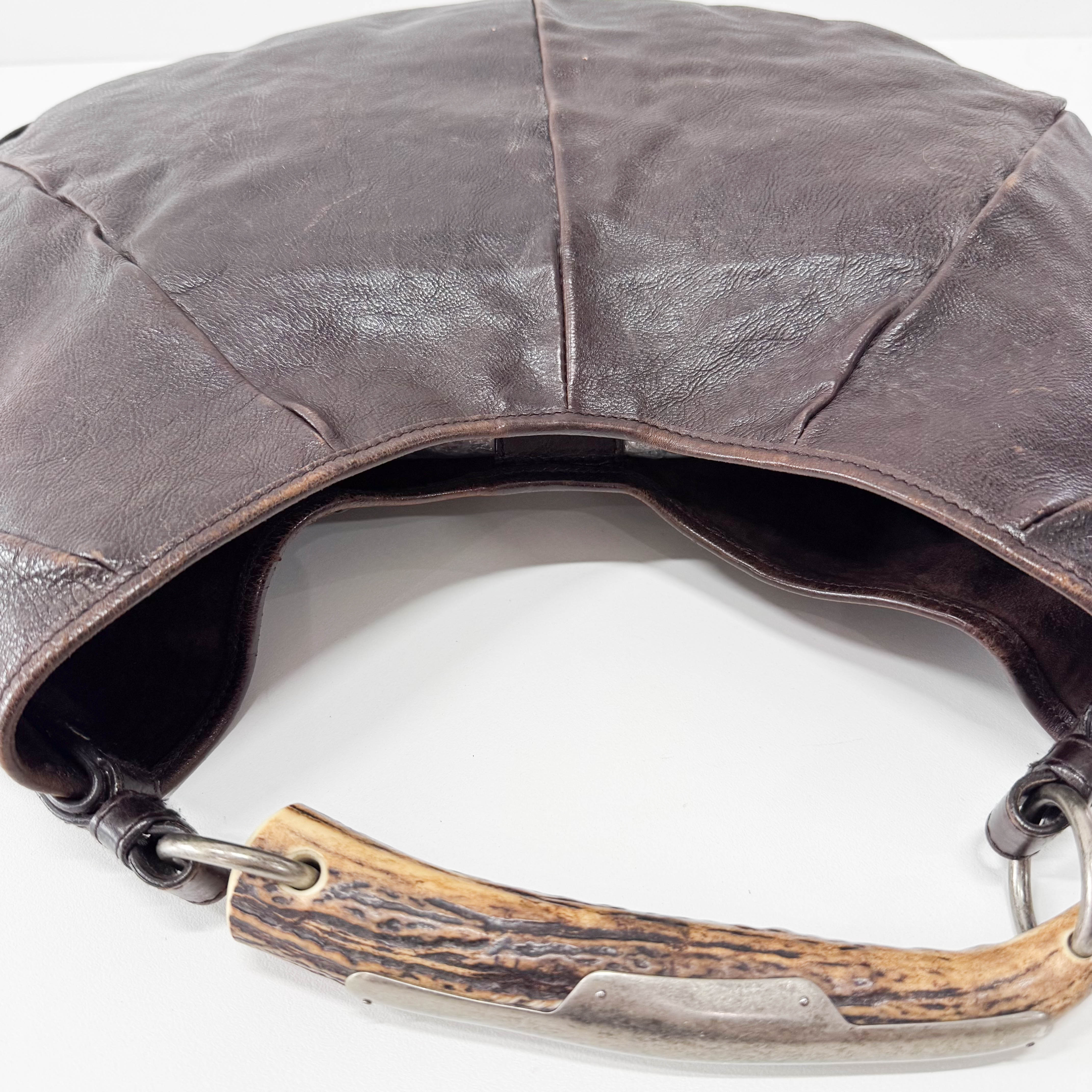 Mombasa Brown Leather Shoulder Bag