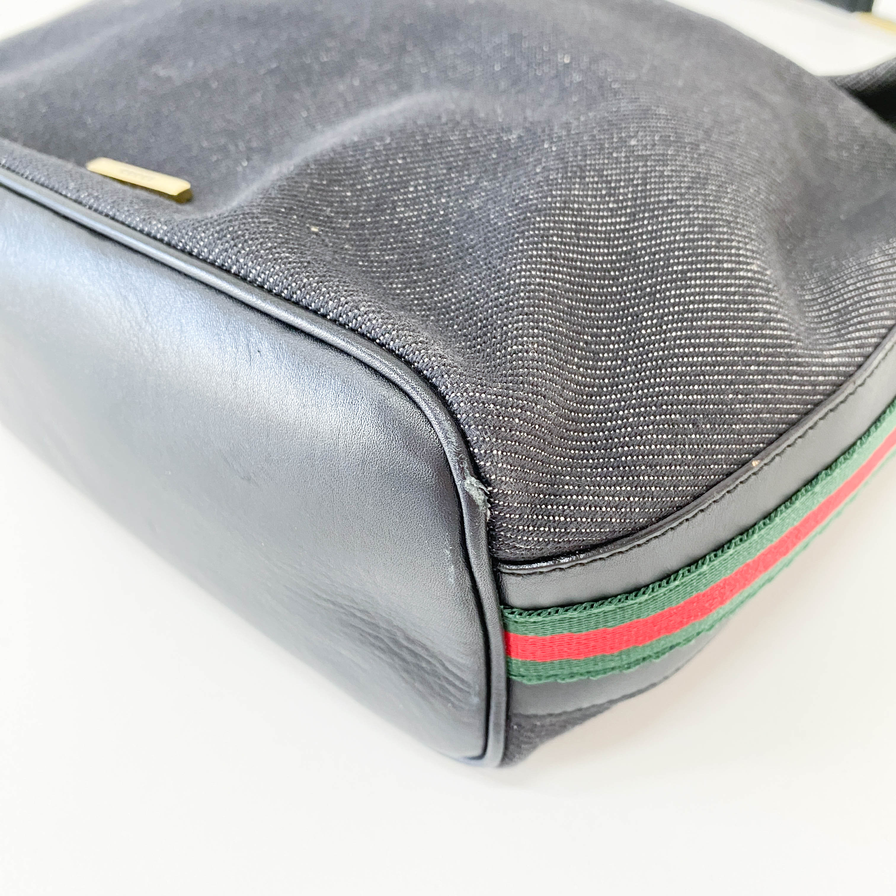 Sherry Denim Hobo Shoulder Bag