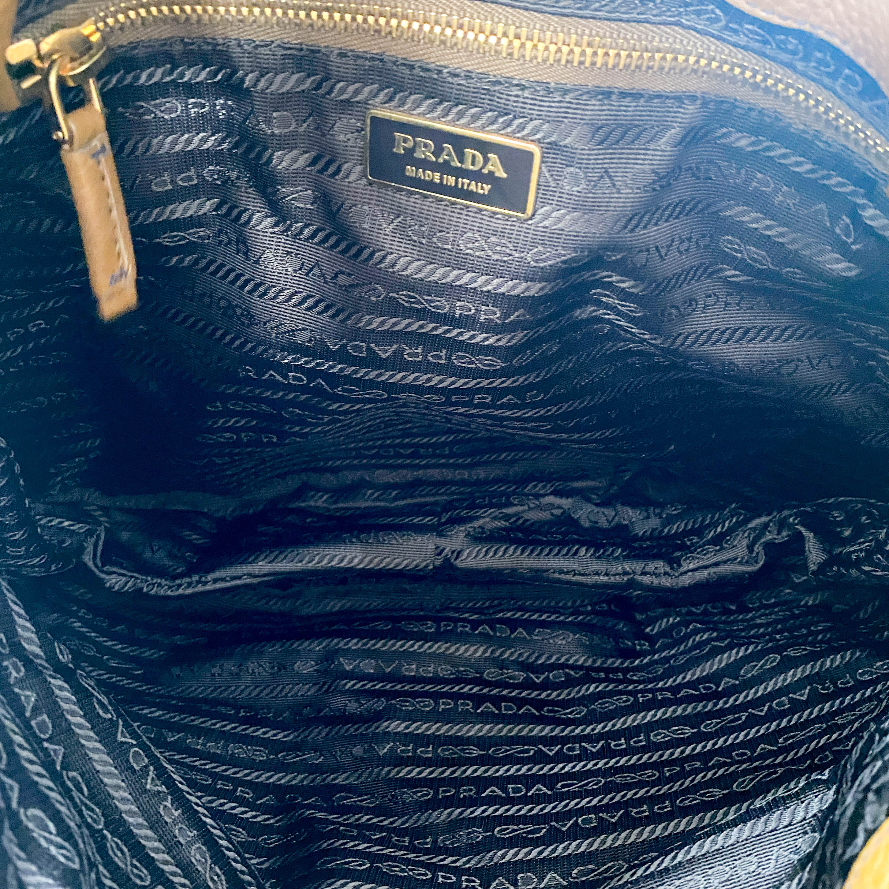 Caramel Brown Vitello Leather Gold Hardware Hobo Shoulder Bag