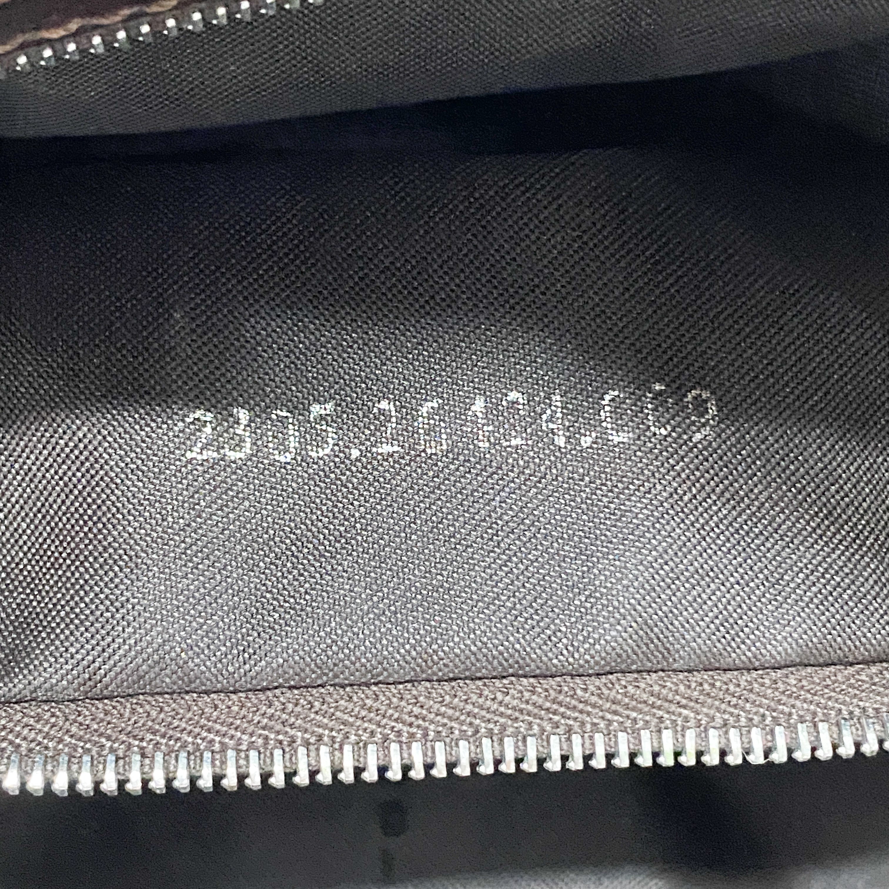 Zucca Baguette Canvas Shoulder Bag