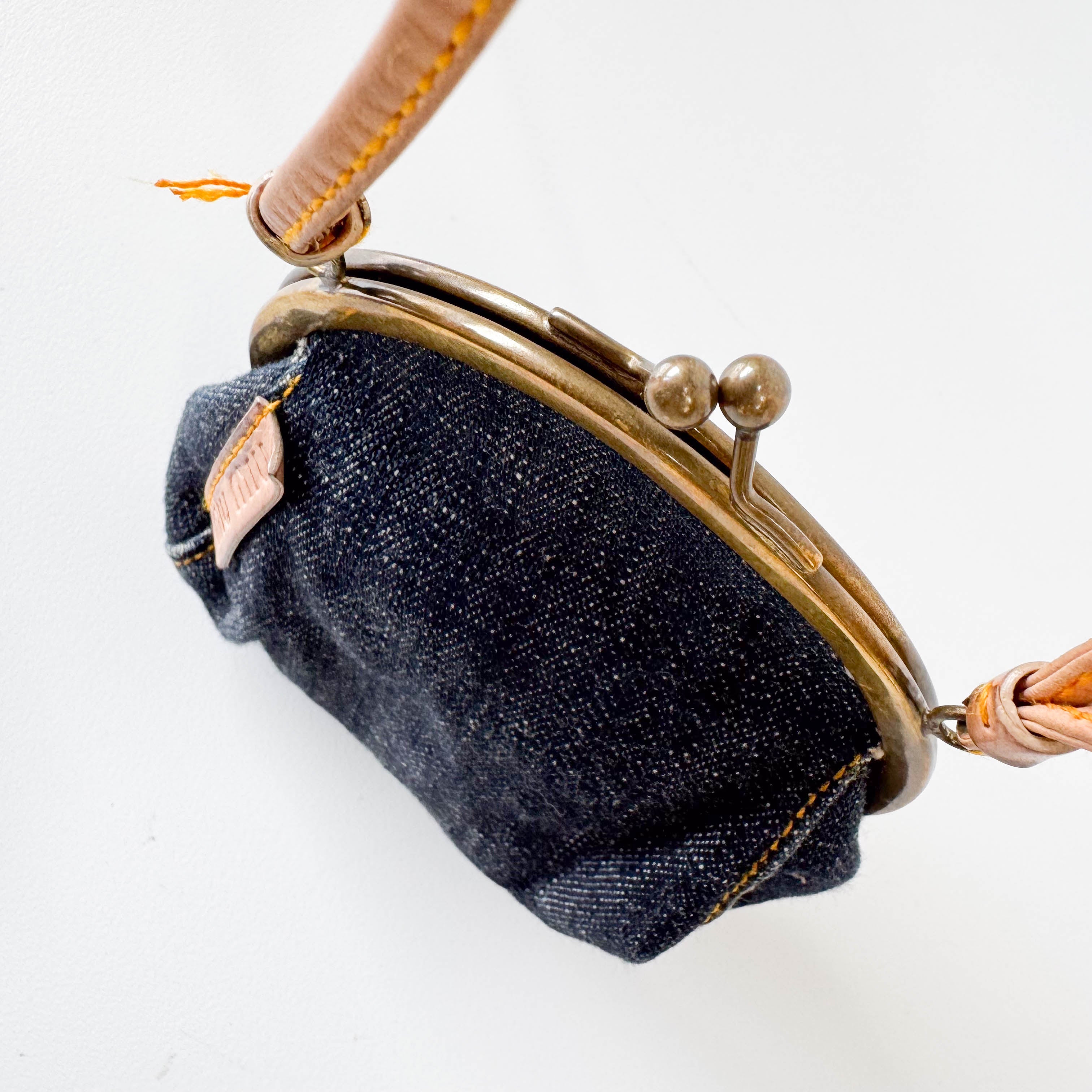 Archive Mini Blue Denim Bag