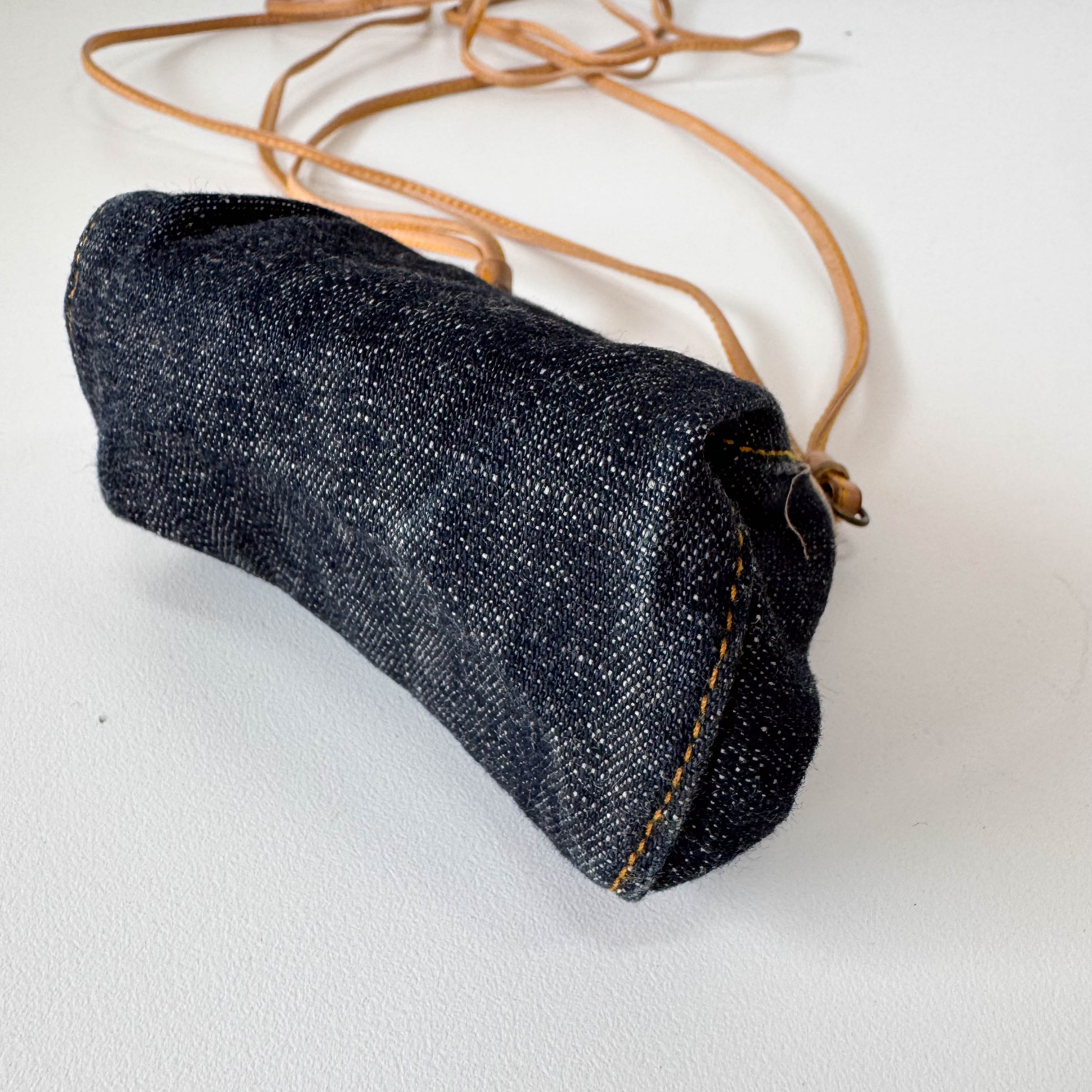 Archive Mini Blue Denim Bag