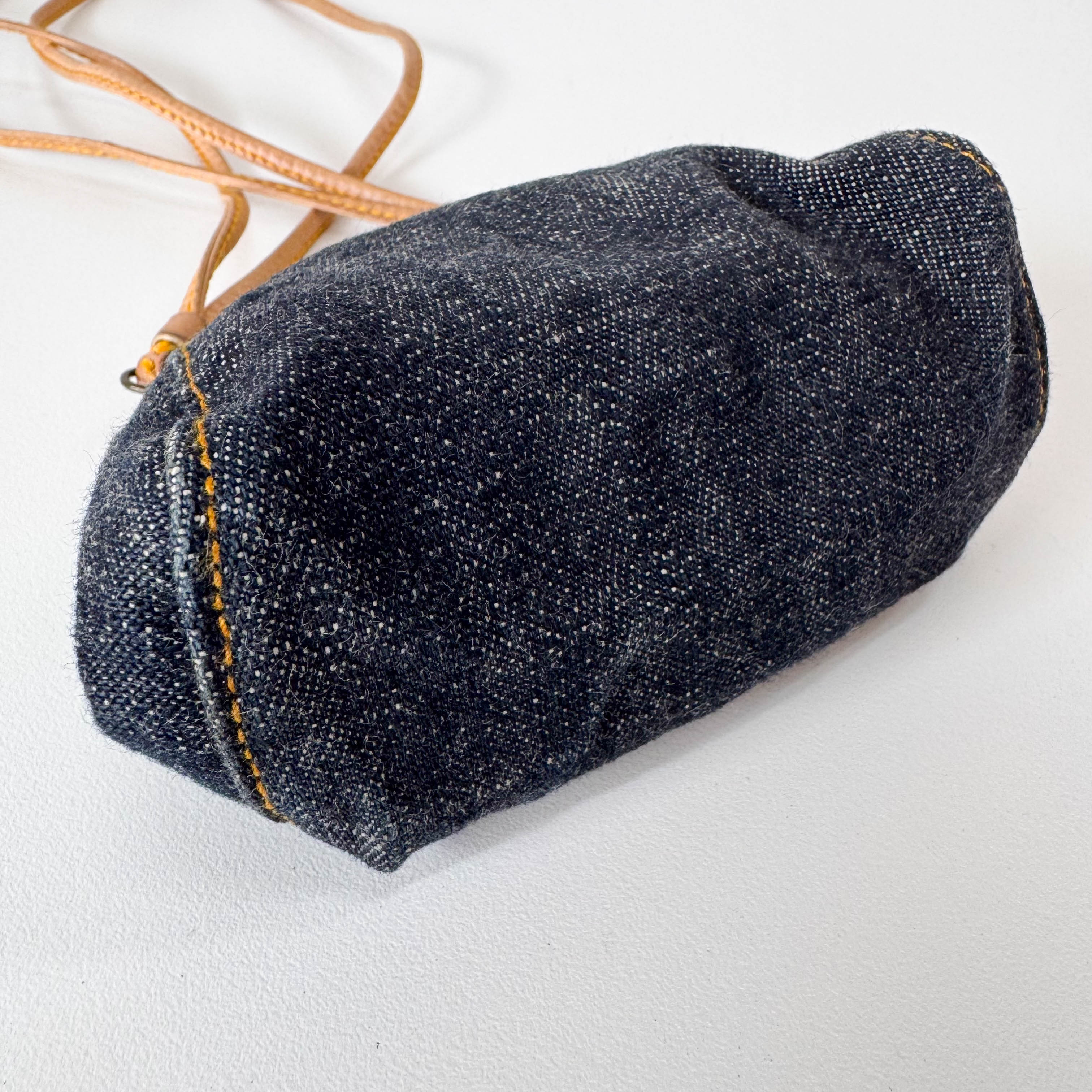 Archive Mini Blue Denim Bag