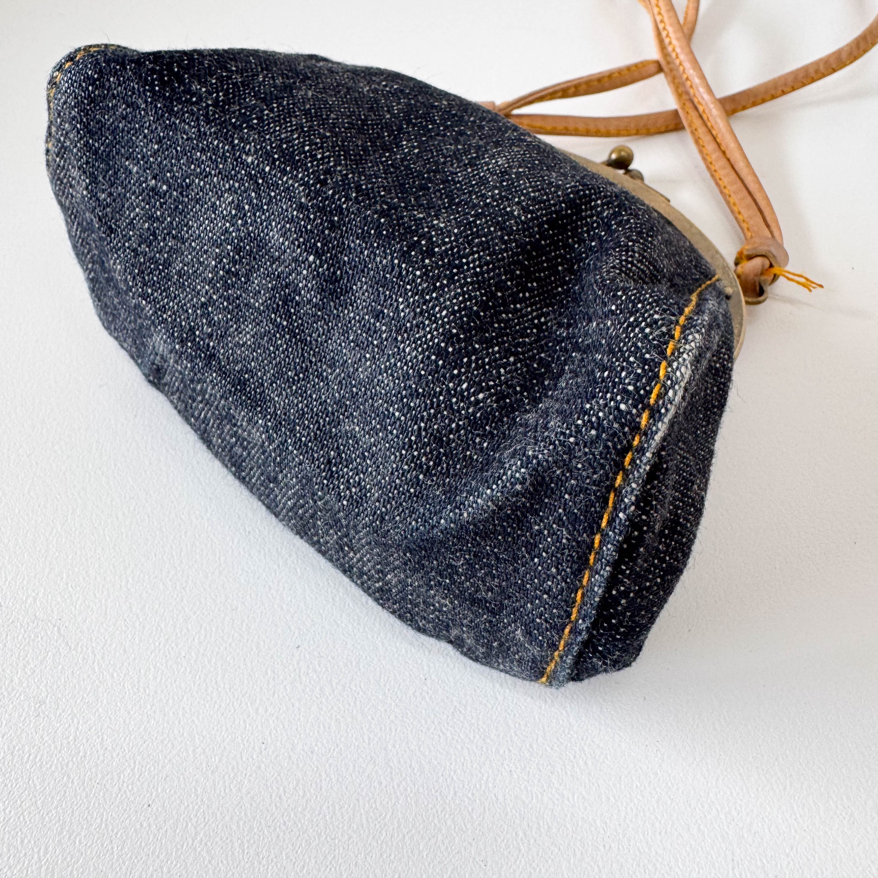Archive Mini Blue Denim Bag