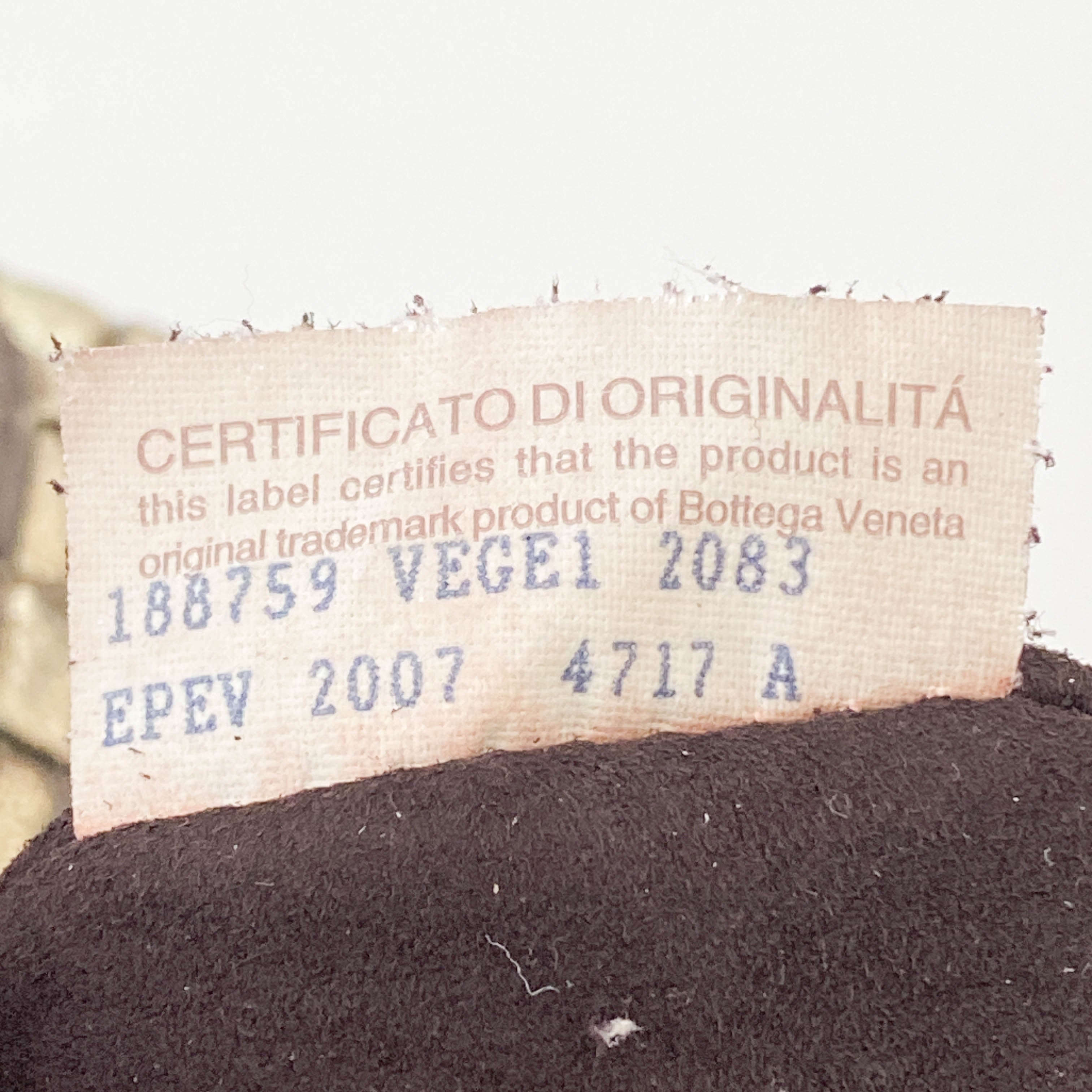 Limited Edition Intrecciato Gold Leather Shoulder Bag