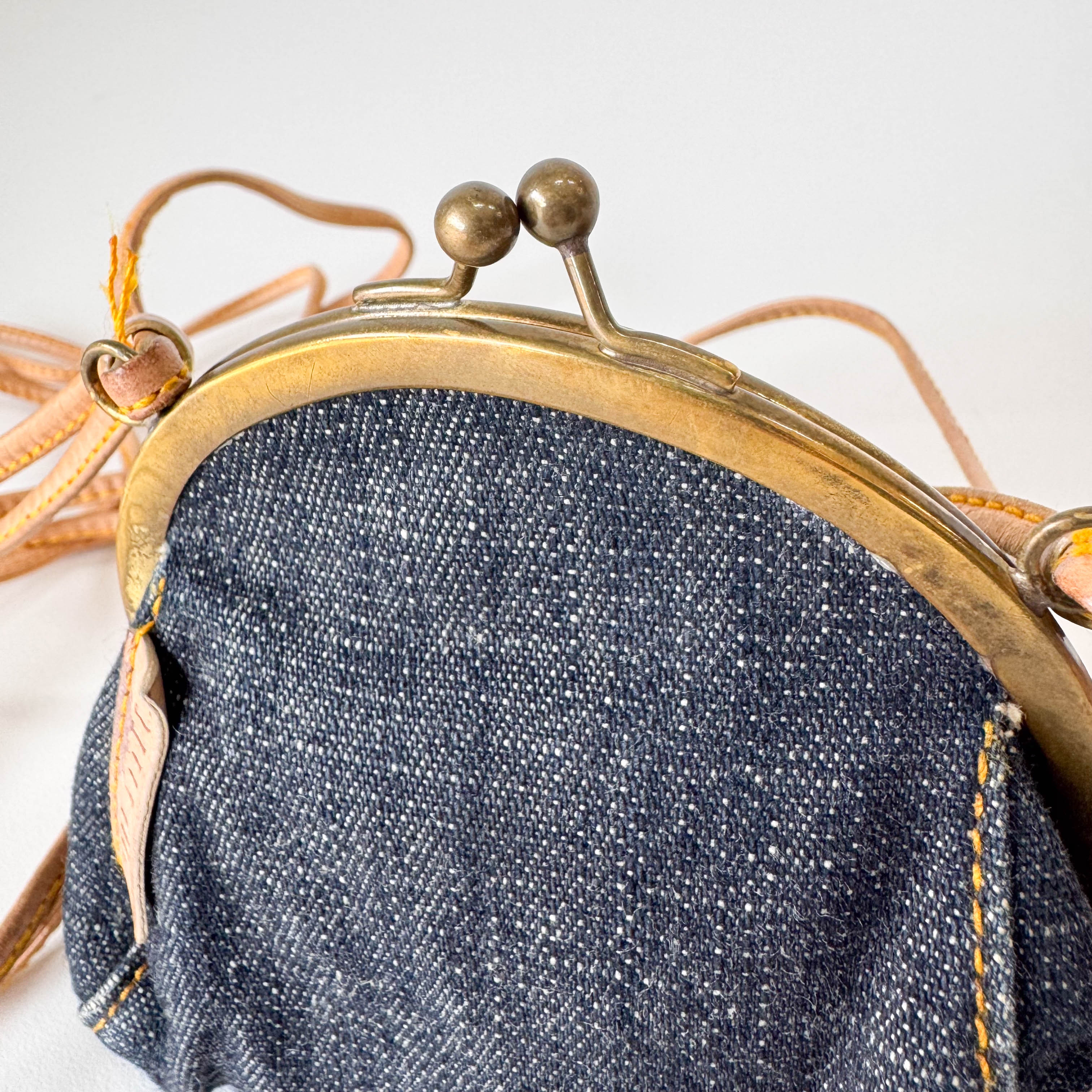 Archive Mini Blue Denim Bag